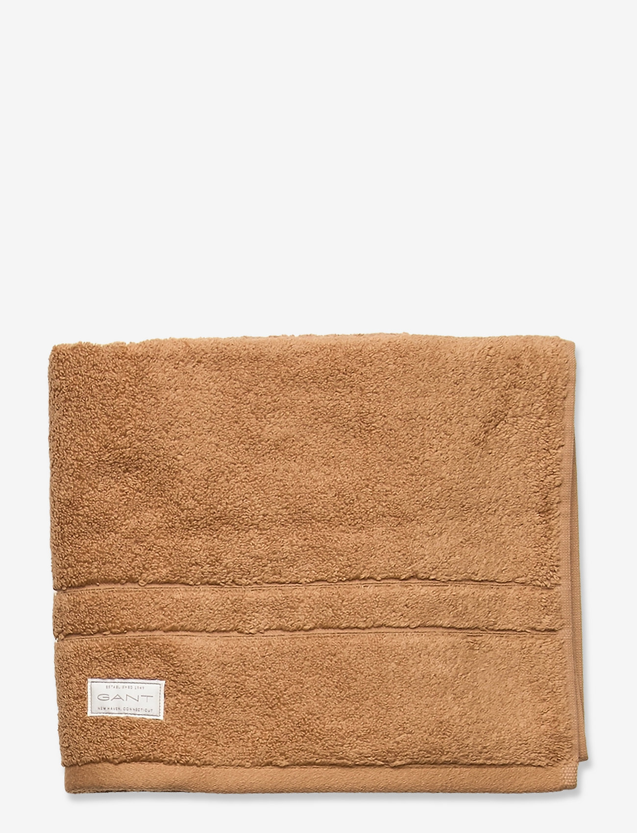 GANT - PREMIUM TOWEL 50X70 - bath towels - warm khaki - 0