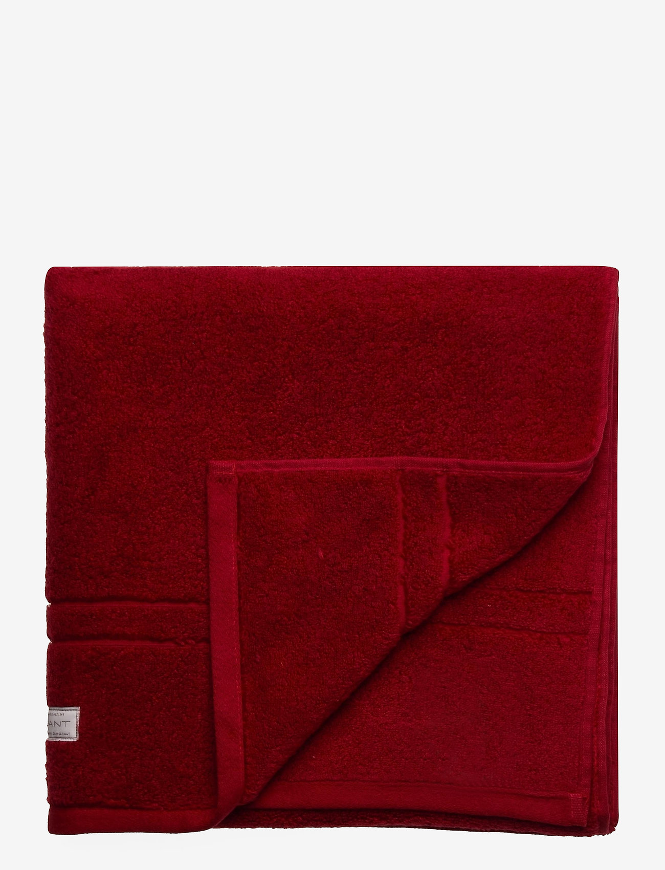 GANT - PREMIUM TOWEL 70X140 - bath towels - dark red - 0