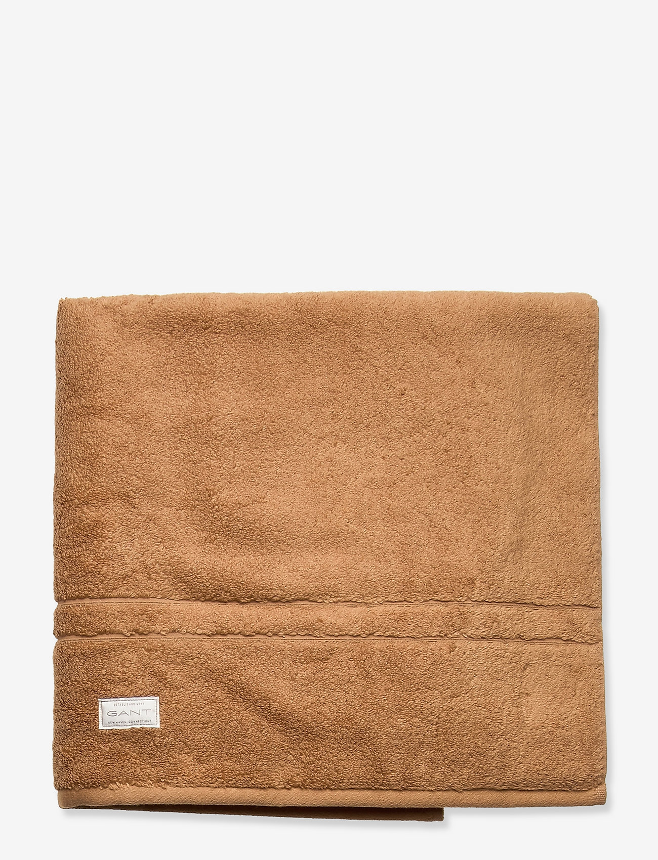 GANT - PREMIUM TOWEL 70X140 - bath towels - warm khaki - 0