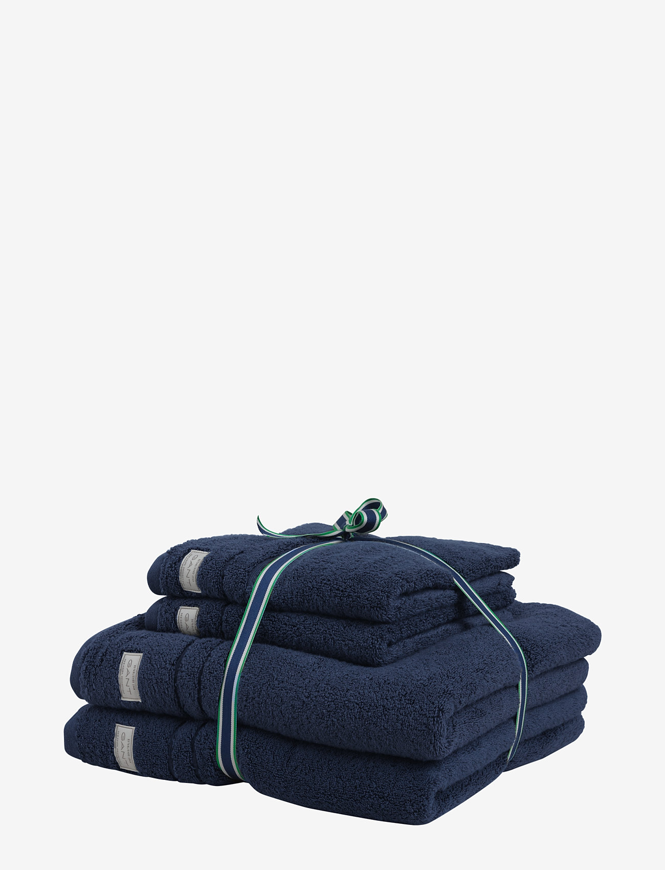 GANT - PREMIUM 4p 50x70 70x140 - bath towels - yankee blue - 0