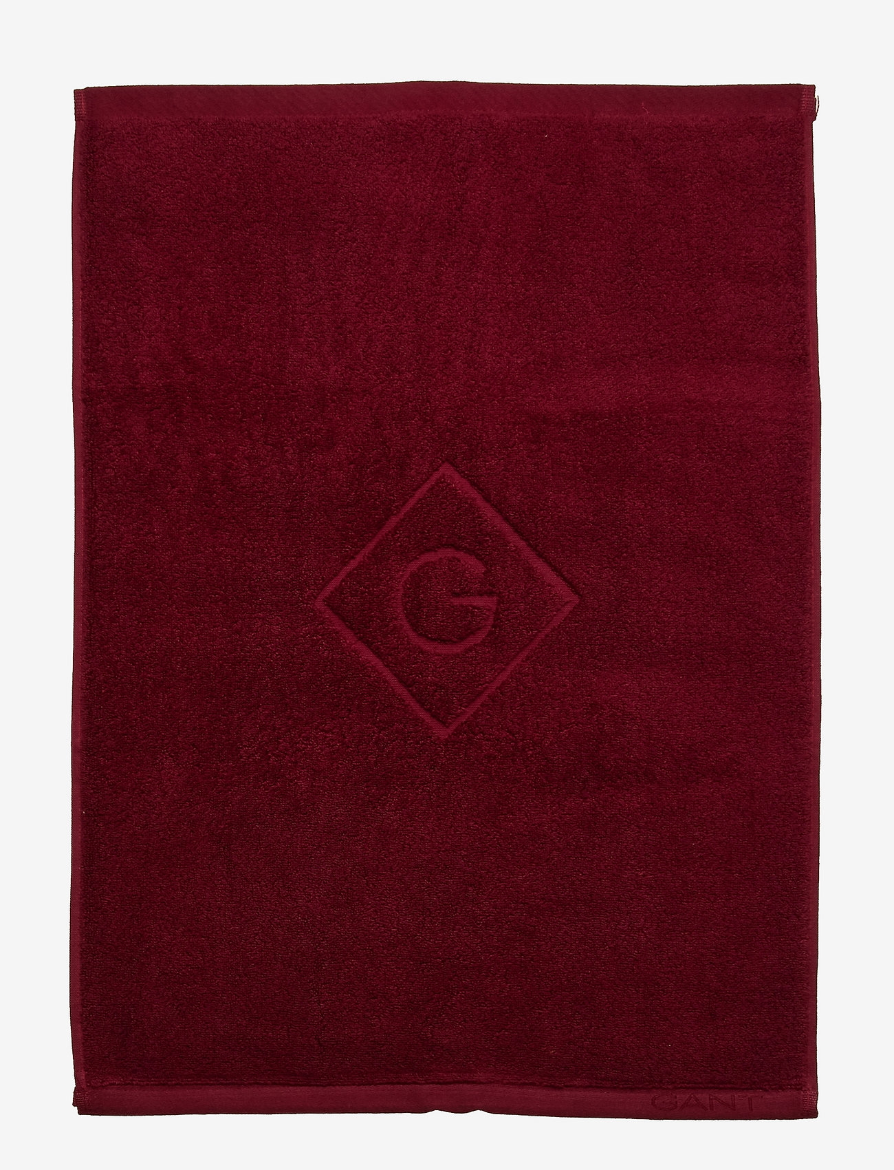 GANT - ICON G TOWEL 50X70 - bath towels - cabernet red - 0