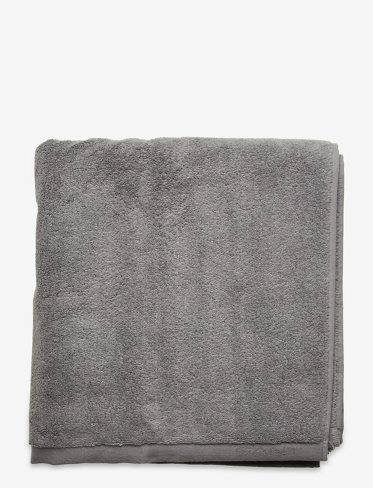 GANT - ICON G TOWEL 70X140 - bath towels - elephant grey - 0