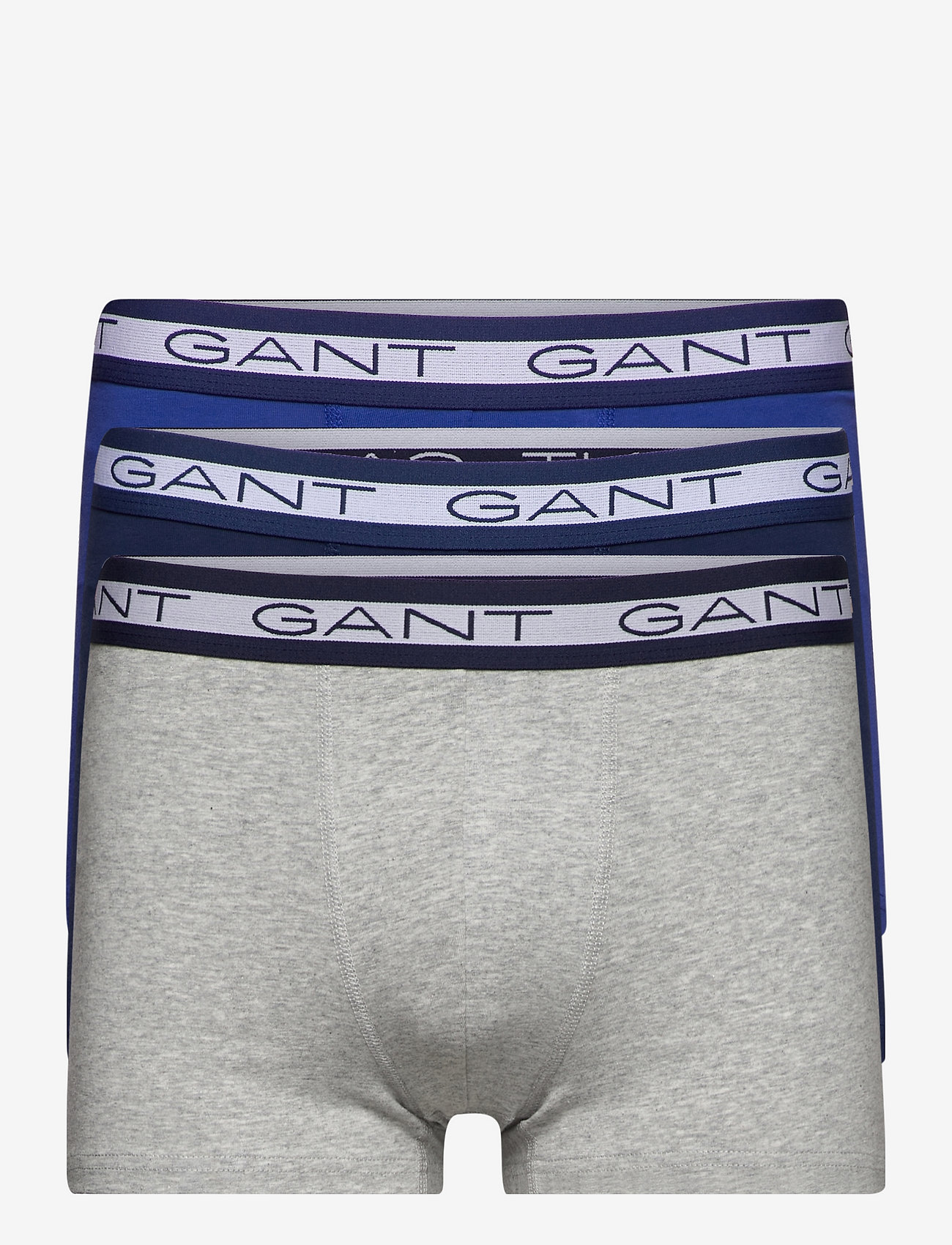 GANT - BASIC TRUNK 3-PACK - boxer briefs - light grey melange - 0