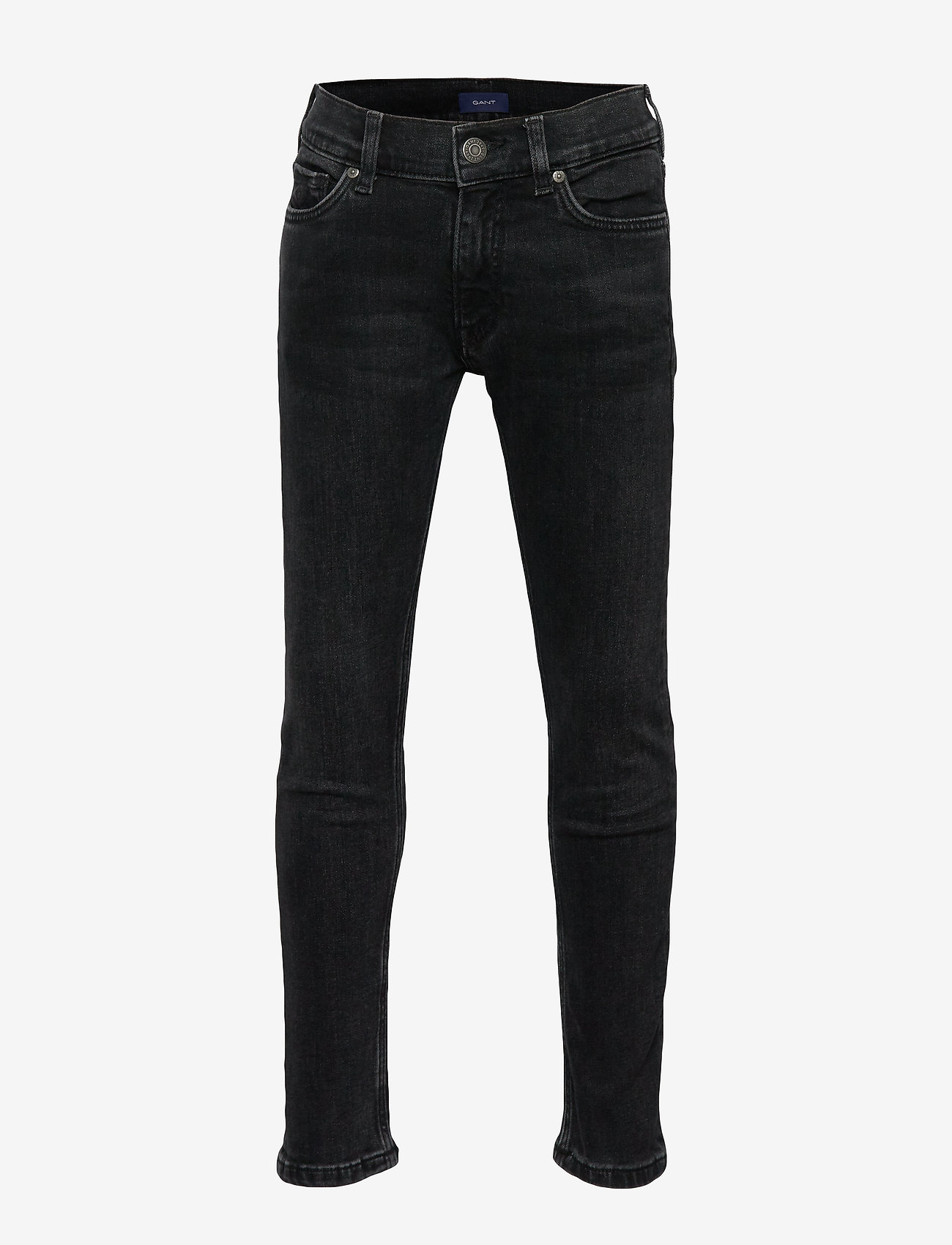 GANT - GANT SLIM JEANS - jeans - black raw - 0
