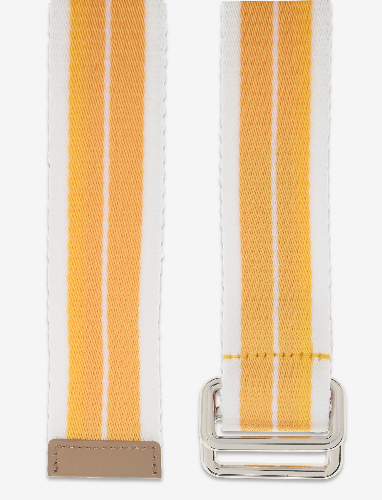 GANT - D1. HERINGBONE BELT - classic belts - citrus yellow - 1