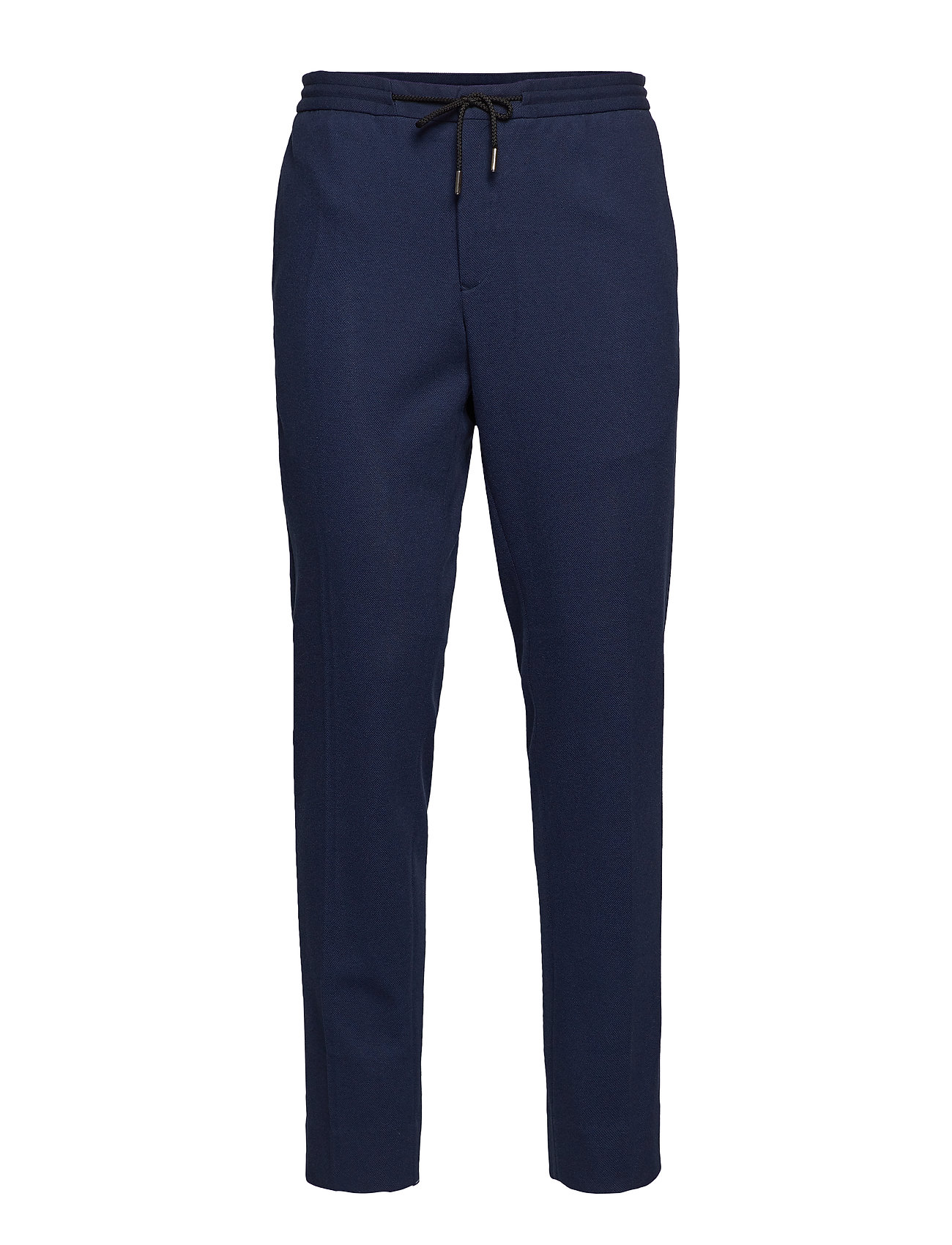 The Cotton Pique Suit Pant Sweatpants Joggingbroek Blauw Gant gant kopen in de aanbieding