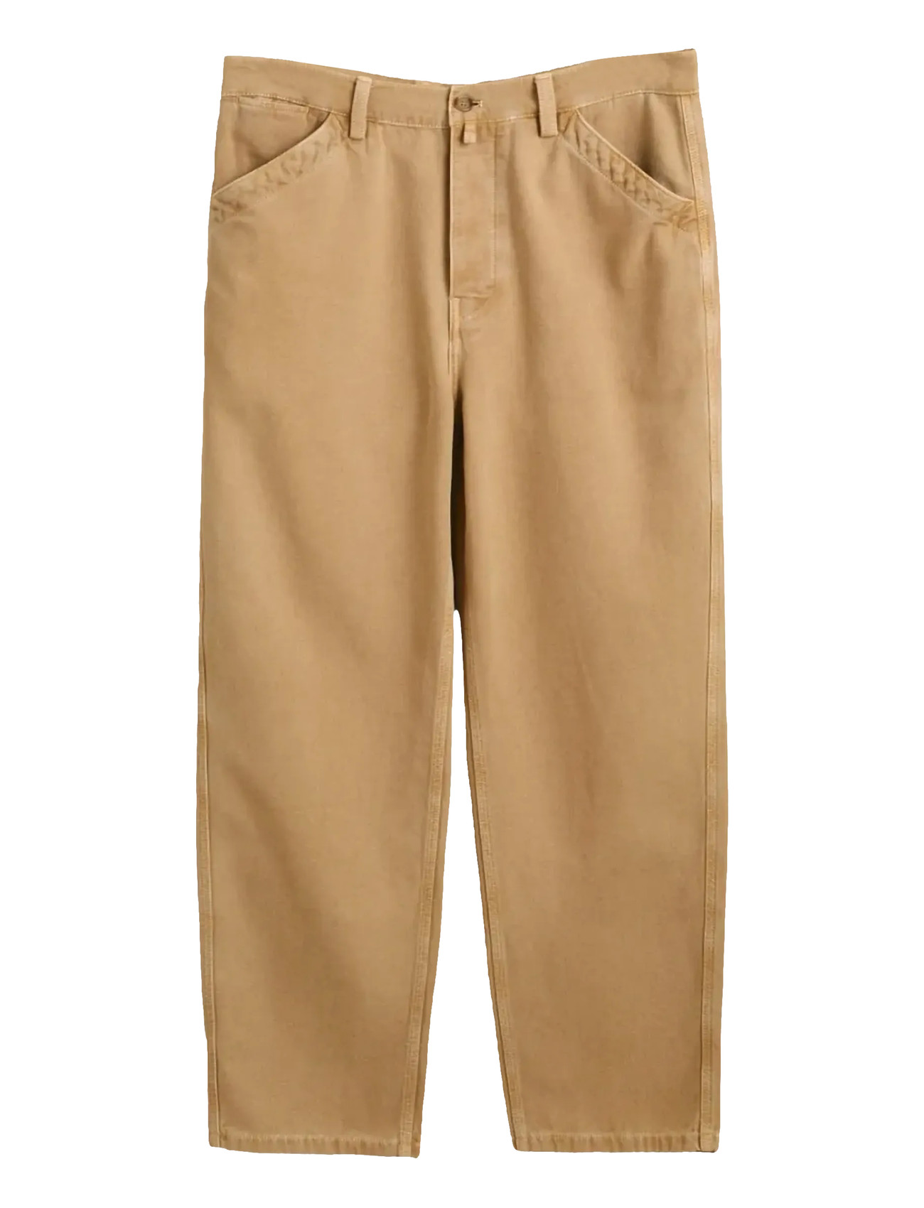 GANT Relaxed Canvas Hosen Beige - 31x32 - Herren
