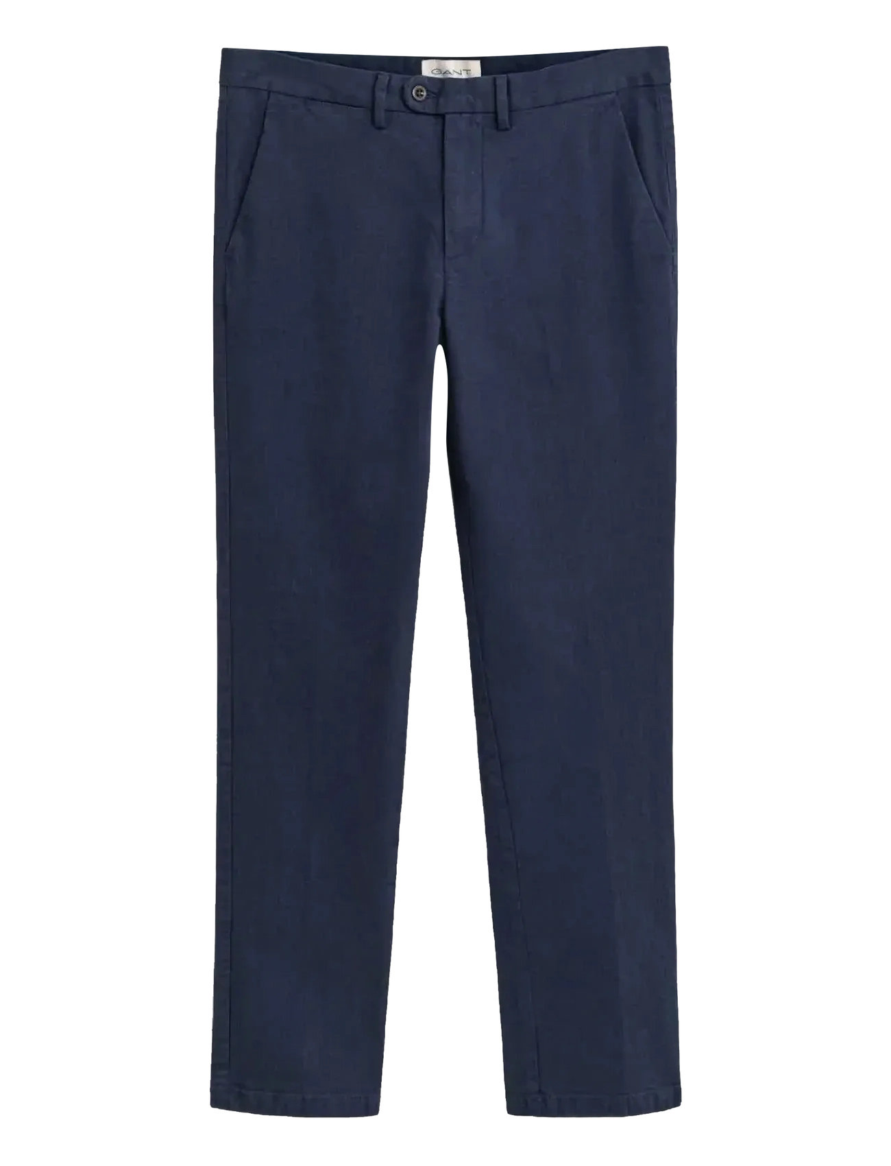 GANT Slim Baumwolle Herringbone Hosen Blau - 34x34 - Herren