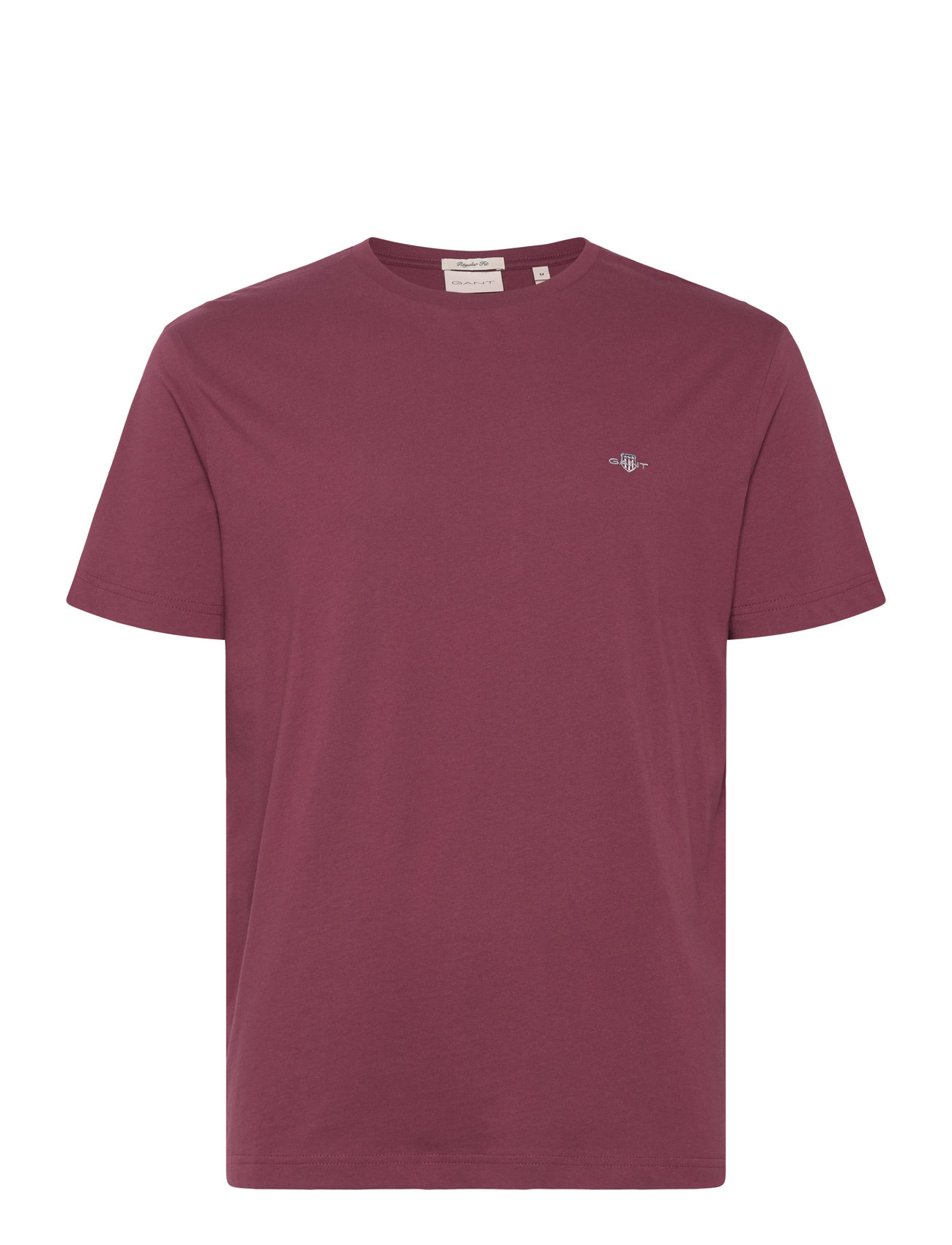 Reg Shield Ss T-Shirt Burgundy GANT