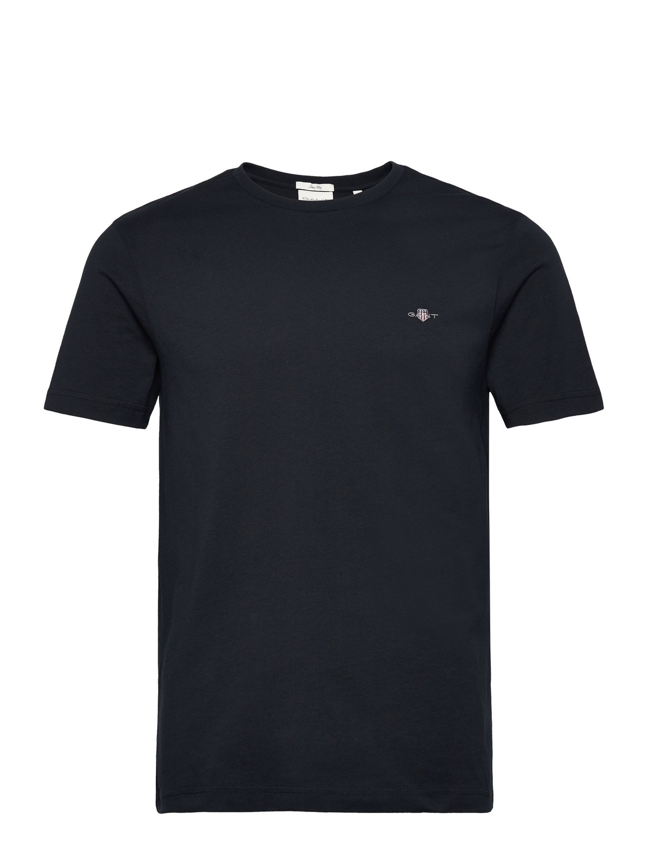 Slim Shield Ss T-Shirt Black GANT