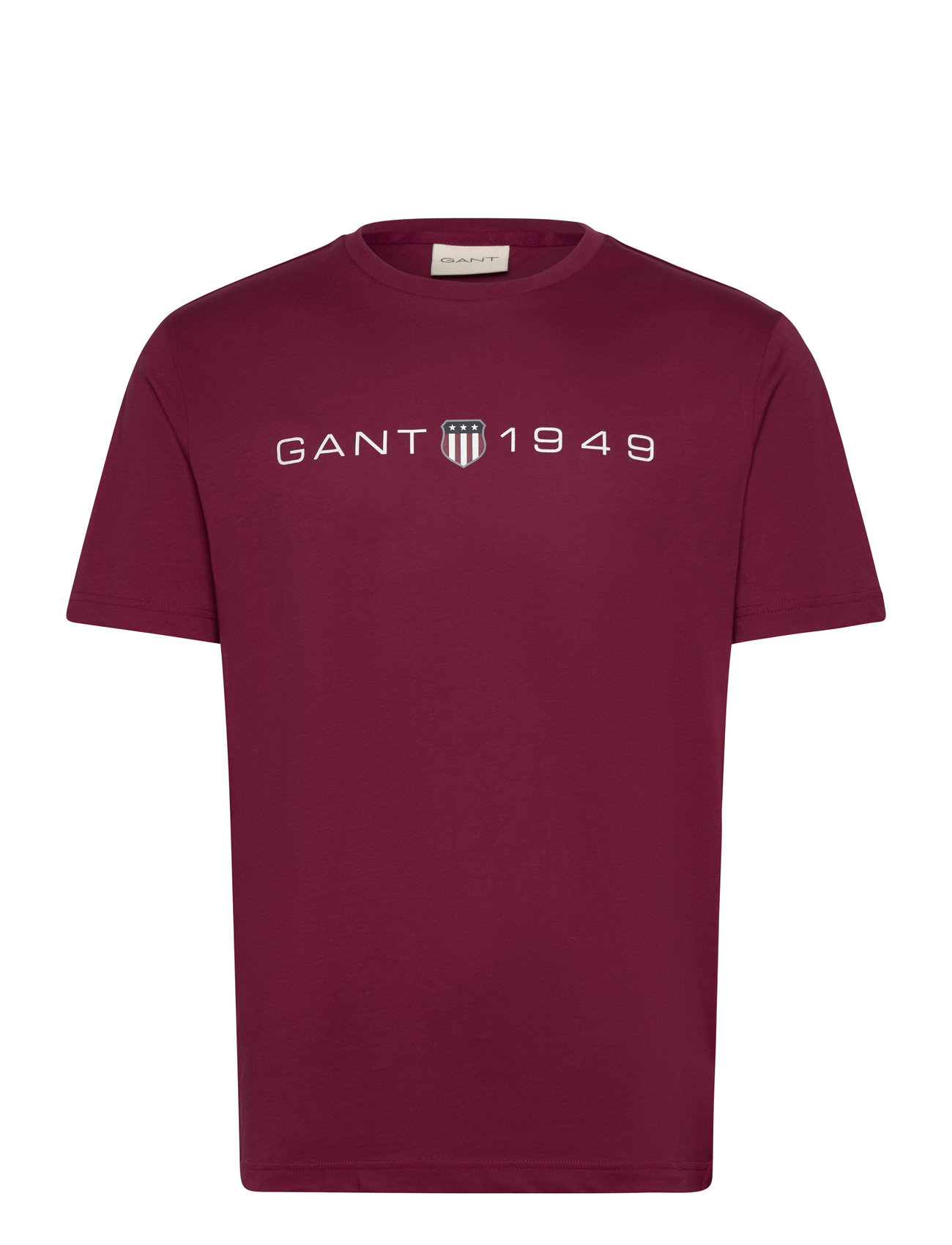 Printed Graphic Ss T-Shirt Burgundy GANT