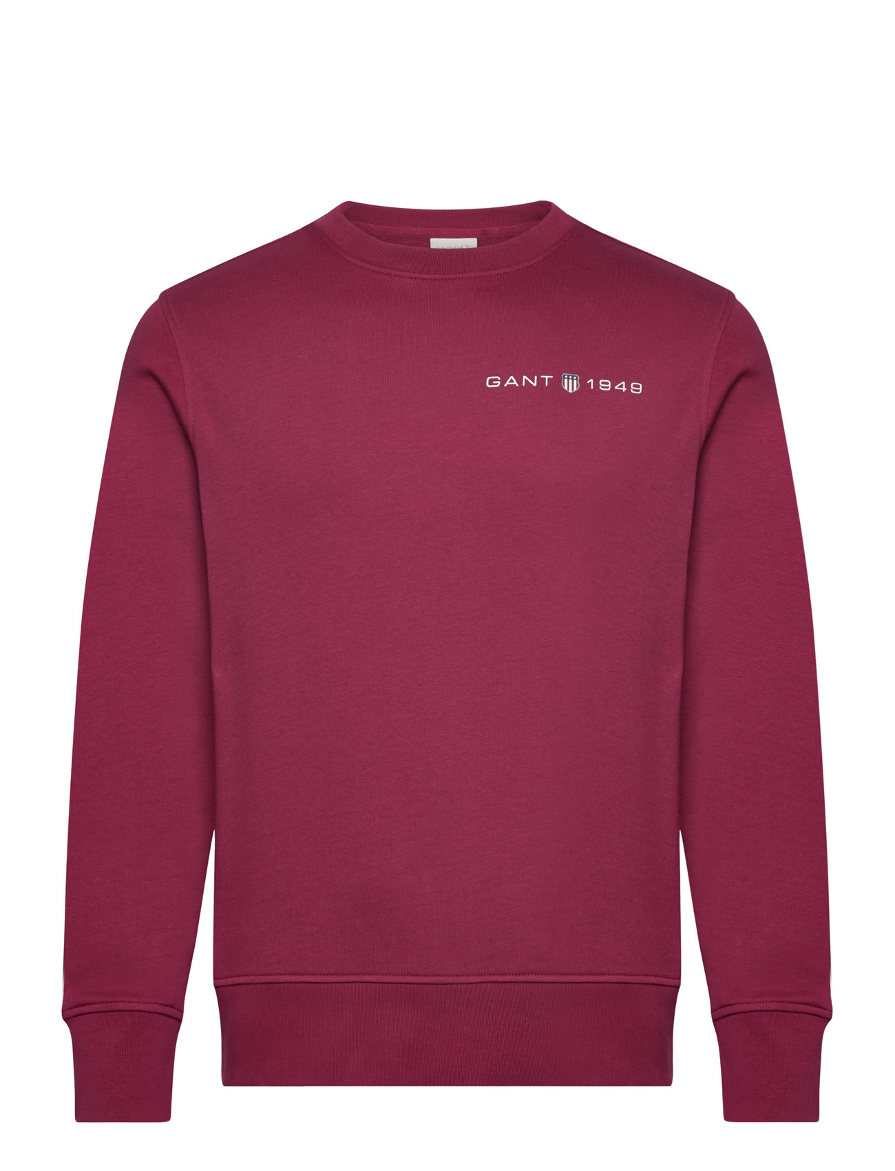 Printed Graphic C-Neck Sweat Red GANT