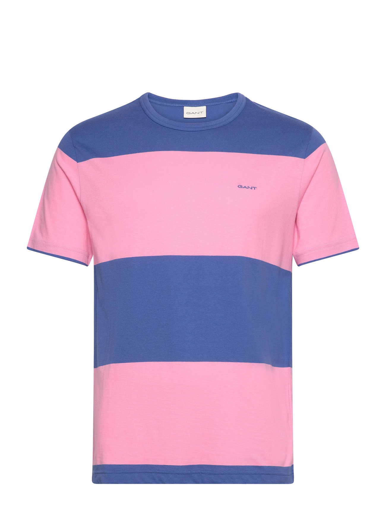 GANT Bar Stripe Ss T-Shirt Rosa