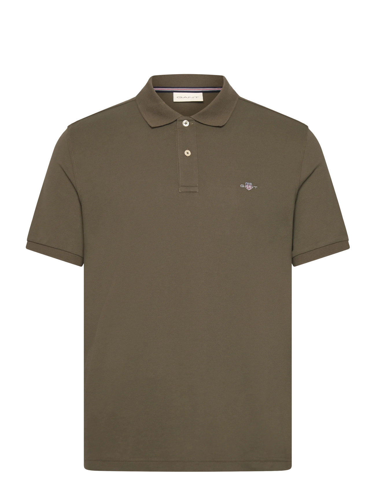 GANT Shield Logo Ss Polo Navy - M - Herren