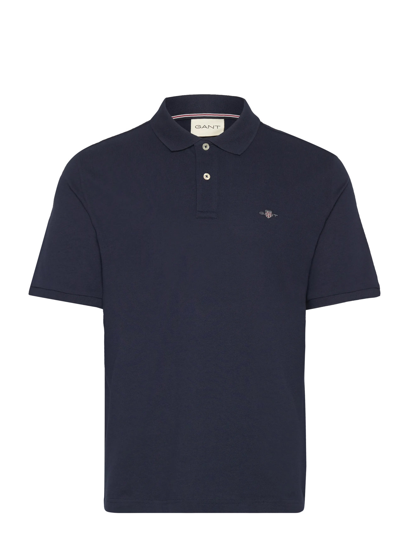 GANT Shield Logo Ss Polo Navy - M - Herren