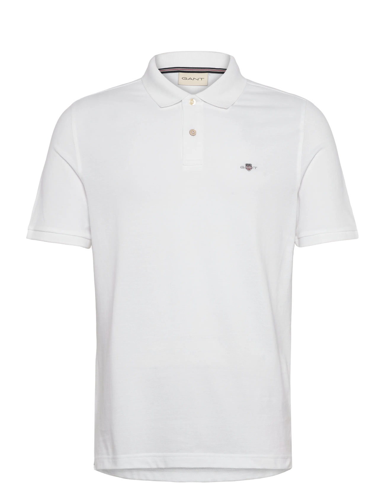 GANT Shield Logo Ss Polo Weiß - XL - Herren