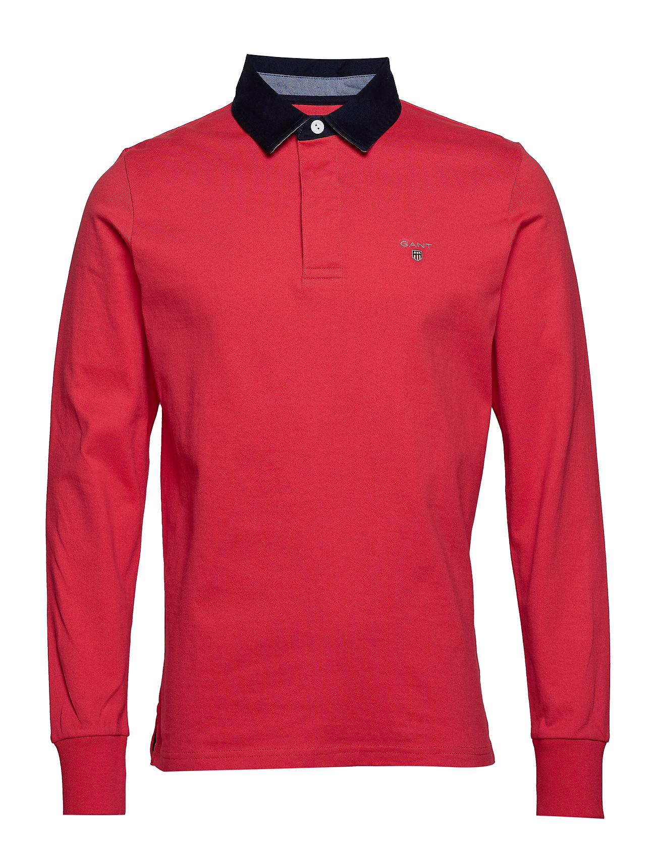 The Original Heavy Rugger Poloshirt Polo Lange Mouwen Rood Gant gant kopen in de aanbieding