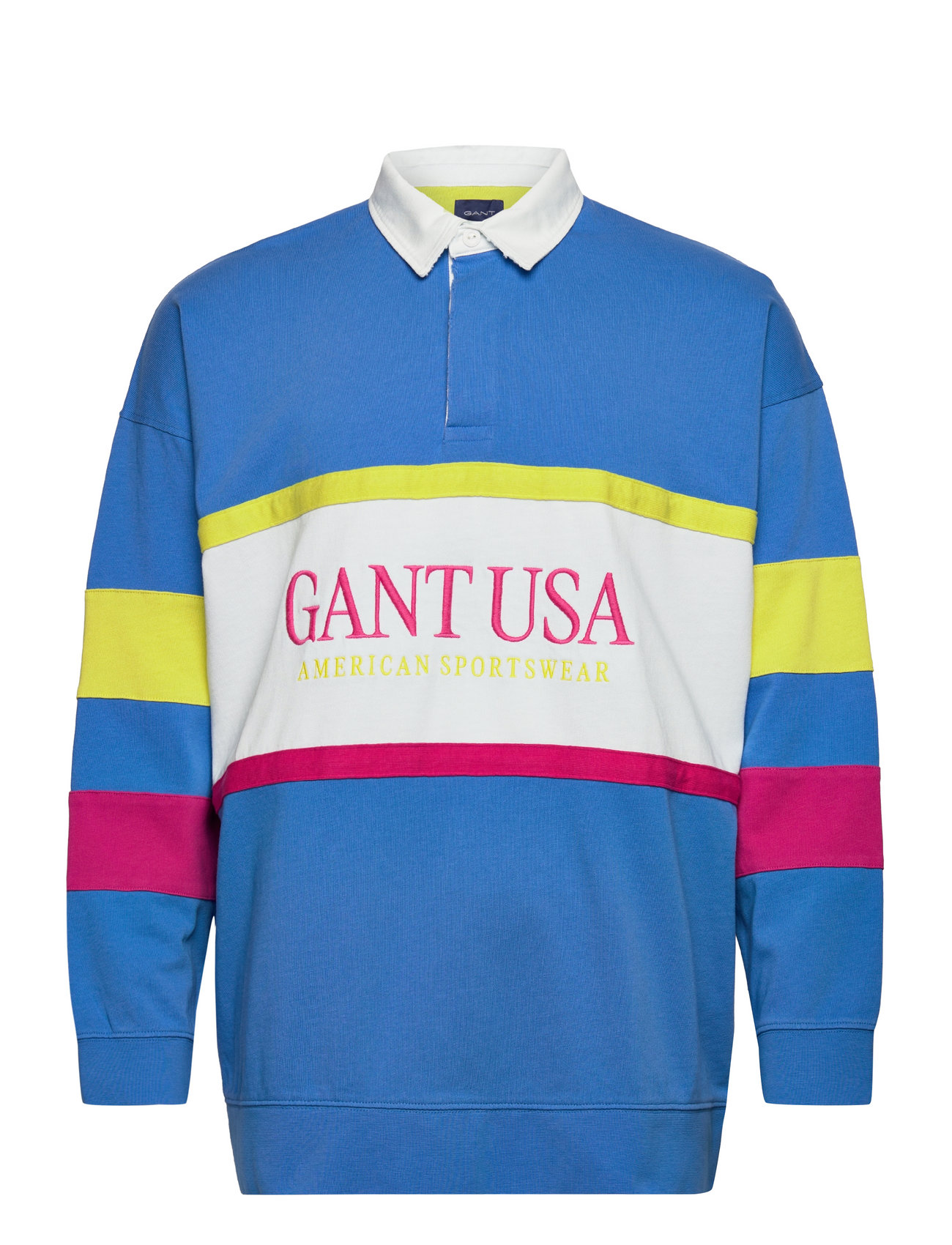 Gant Usa Archive Rugger Tops Polos Long-sleeved Blue GANT