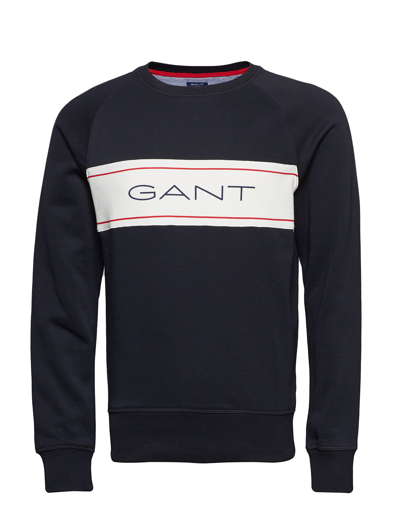 O1Gant Archive Stripe C Neck Sweat Trui Met Lange Mouwen Blauw Gant gant kopen in de aanbieding O1Gant Archive Stripe C Neck Sweat Trui Met Lange Mouwen Blauw Gant gant kopen in de aanbieding