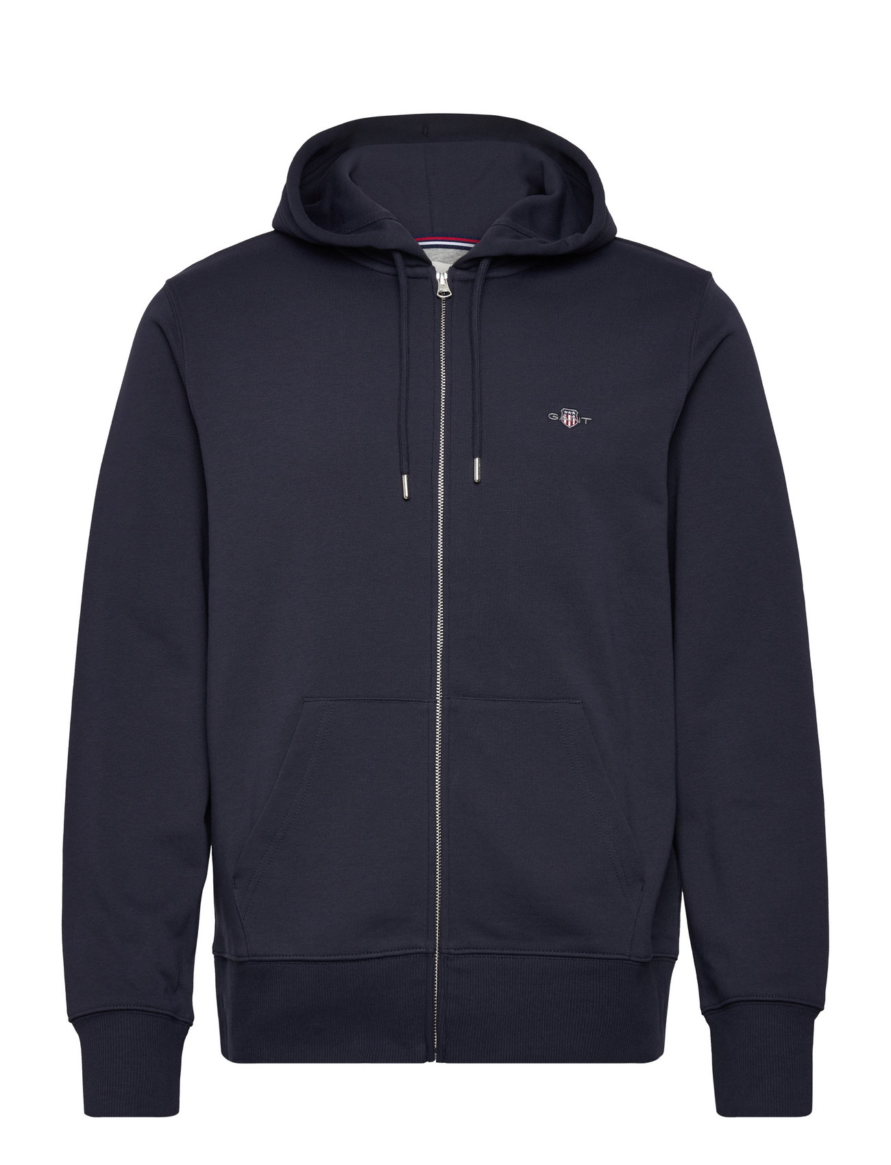 Reg Shield Full Zip Hoodie Navy GANT