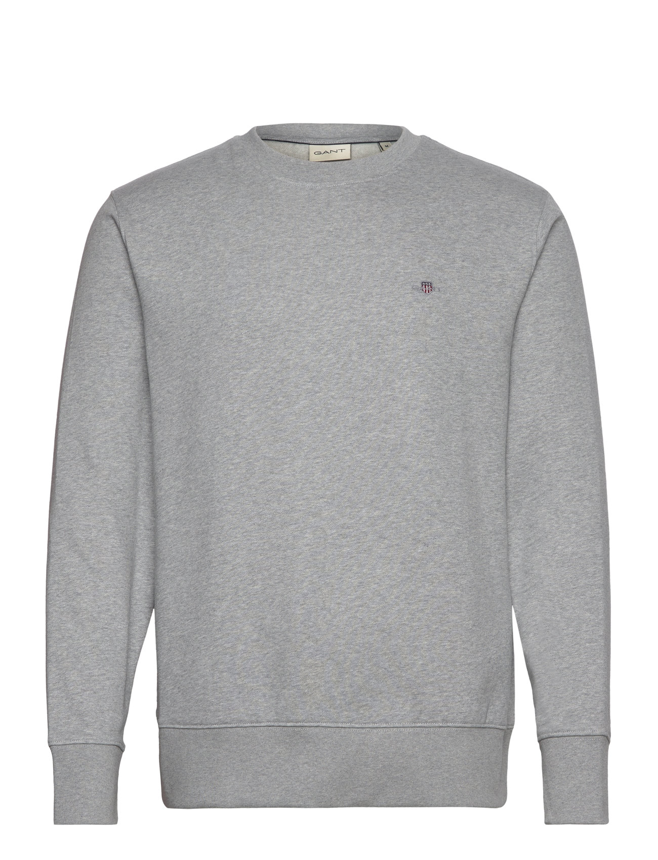 Reg Emb Archive Shield Cneck Grey GANT