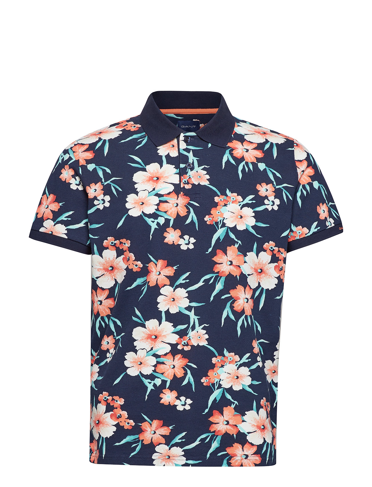 O2 All Over Floral Pique Ss Rugger Coltrui Met Korte Mouwen Blauw Gant gant kopen in de aanbieding O2 All Over Floral Pique Ss Rugger Coltrui Met Korte Mouwen Blauw Gant gant kopen in de aanbieding