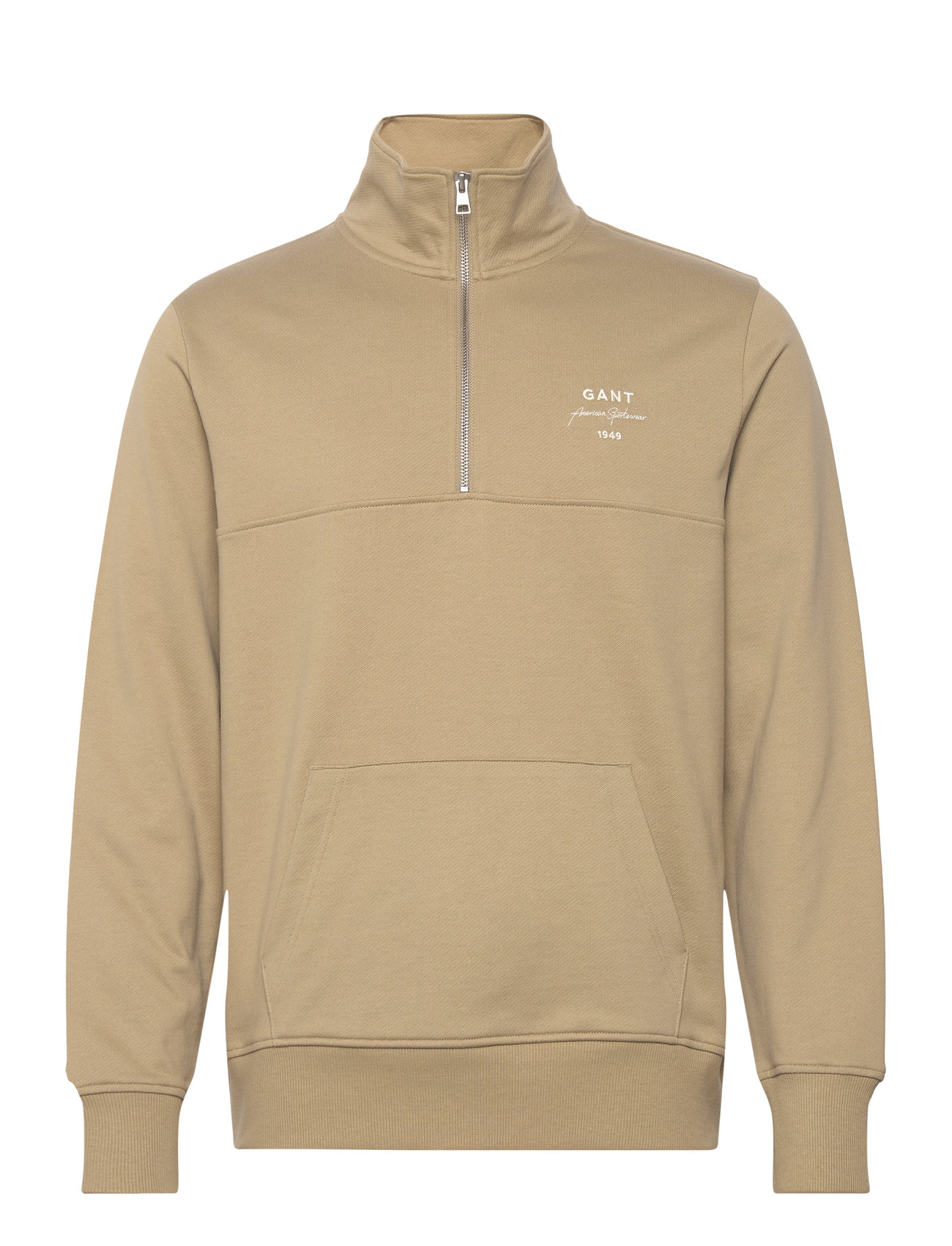 Logo Script Jersey Halfzip Beige GANT