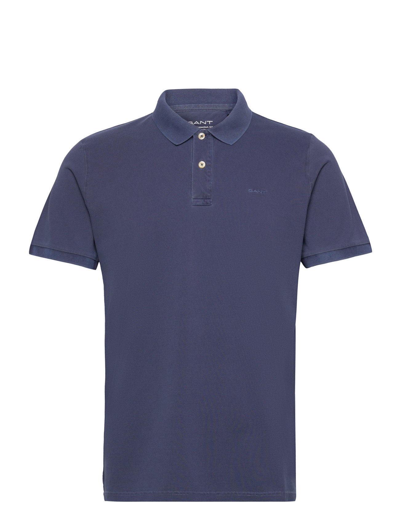 Sunfaded Pique Ss Rugger Navy GANT 119825