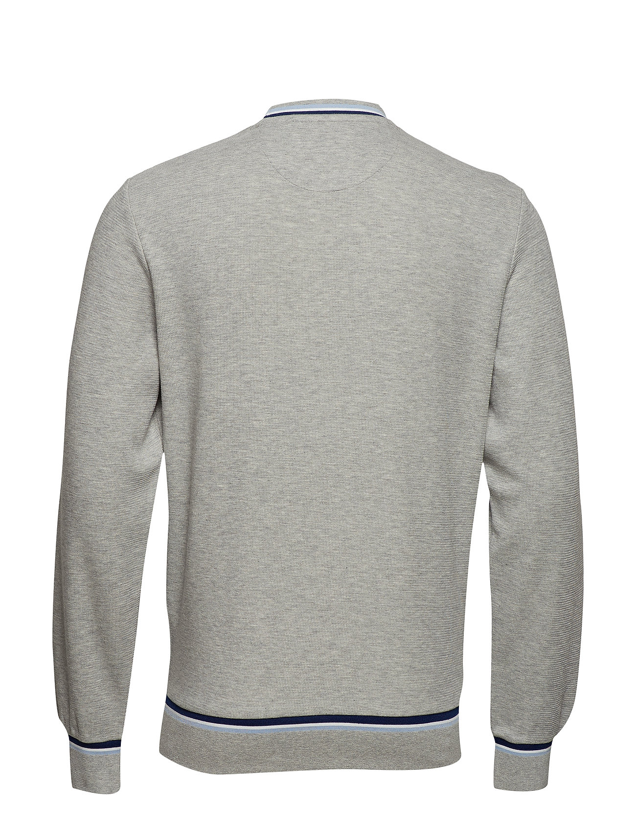 Structured O1Waffle MelangeGant Sweatgrey neck C SUzVpGMq