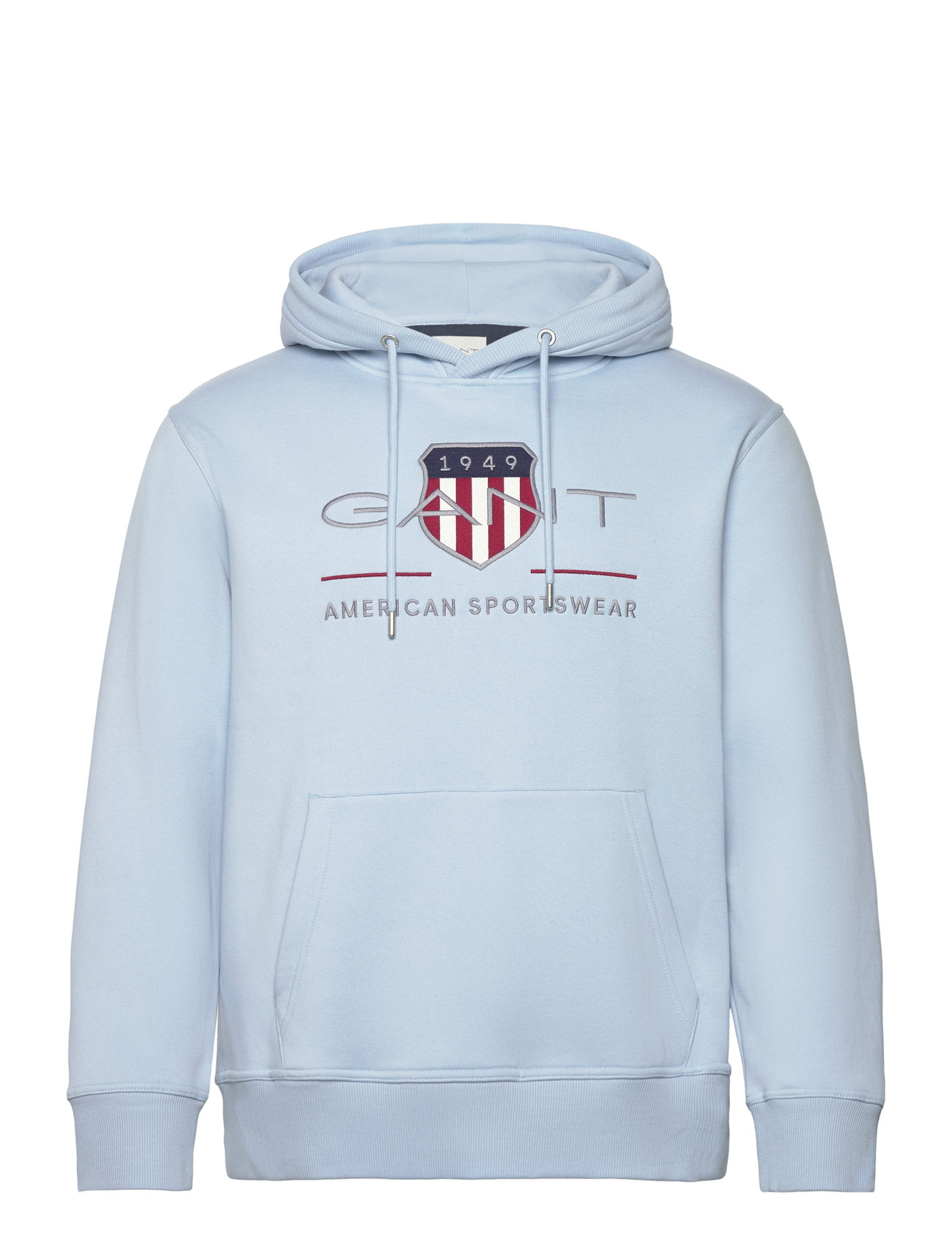 GANT Reg Archive Shield Hoodie Blå