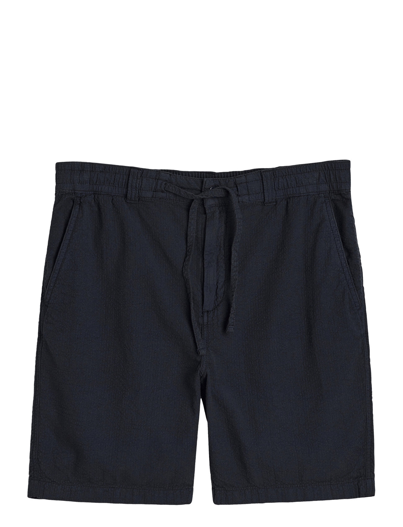 GANT Reg Gmnt Dye Seersucker Shorts Navy - M - Herren