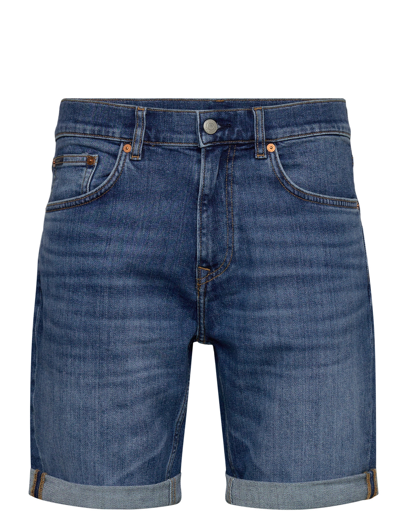 GANT Reg Gant Jeans Shorts, 40, Blue, Shorts > Denim Shorts, Herre