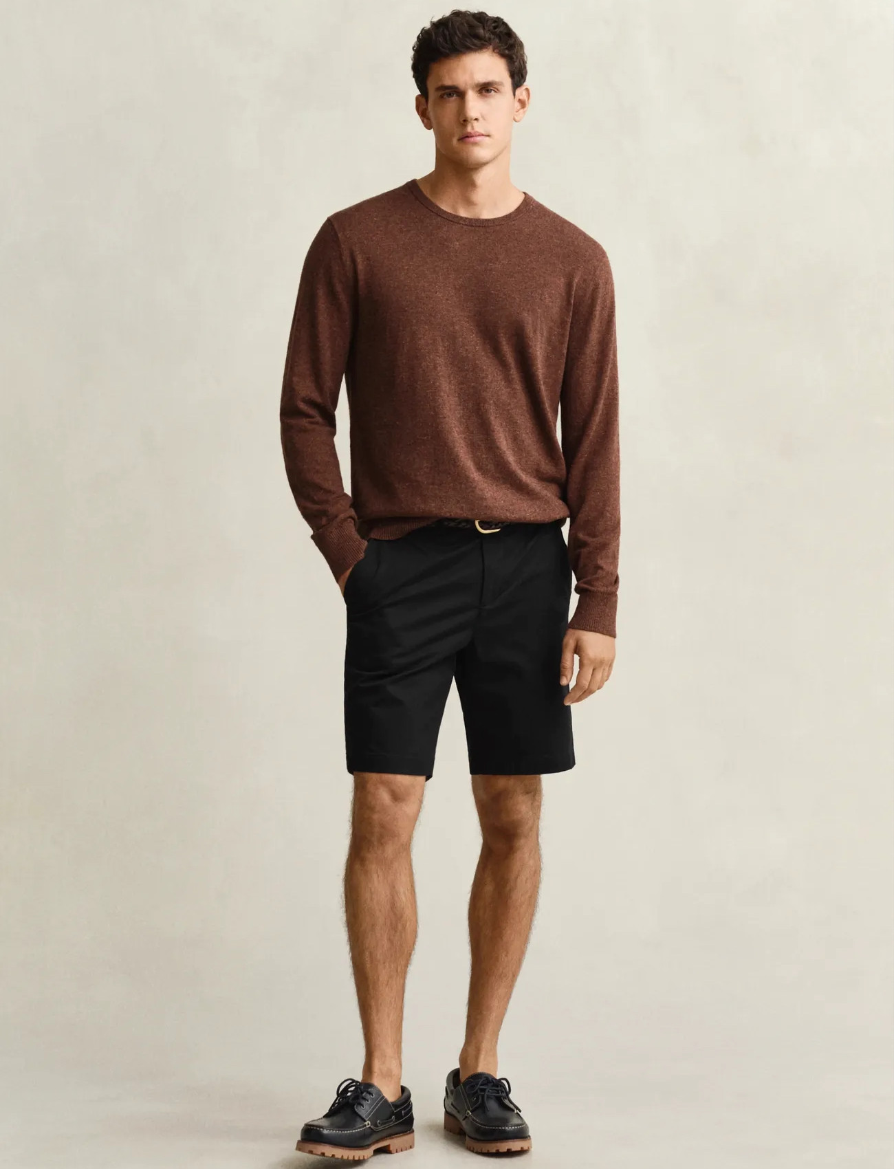 GANT Reg Classic Chino Shorts, 30, Navy, Shorts > Chinoshorts, Herre
