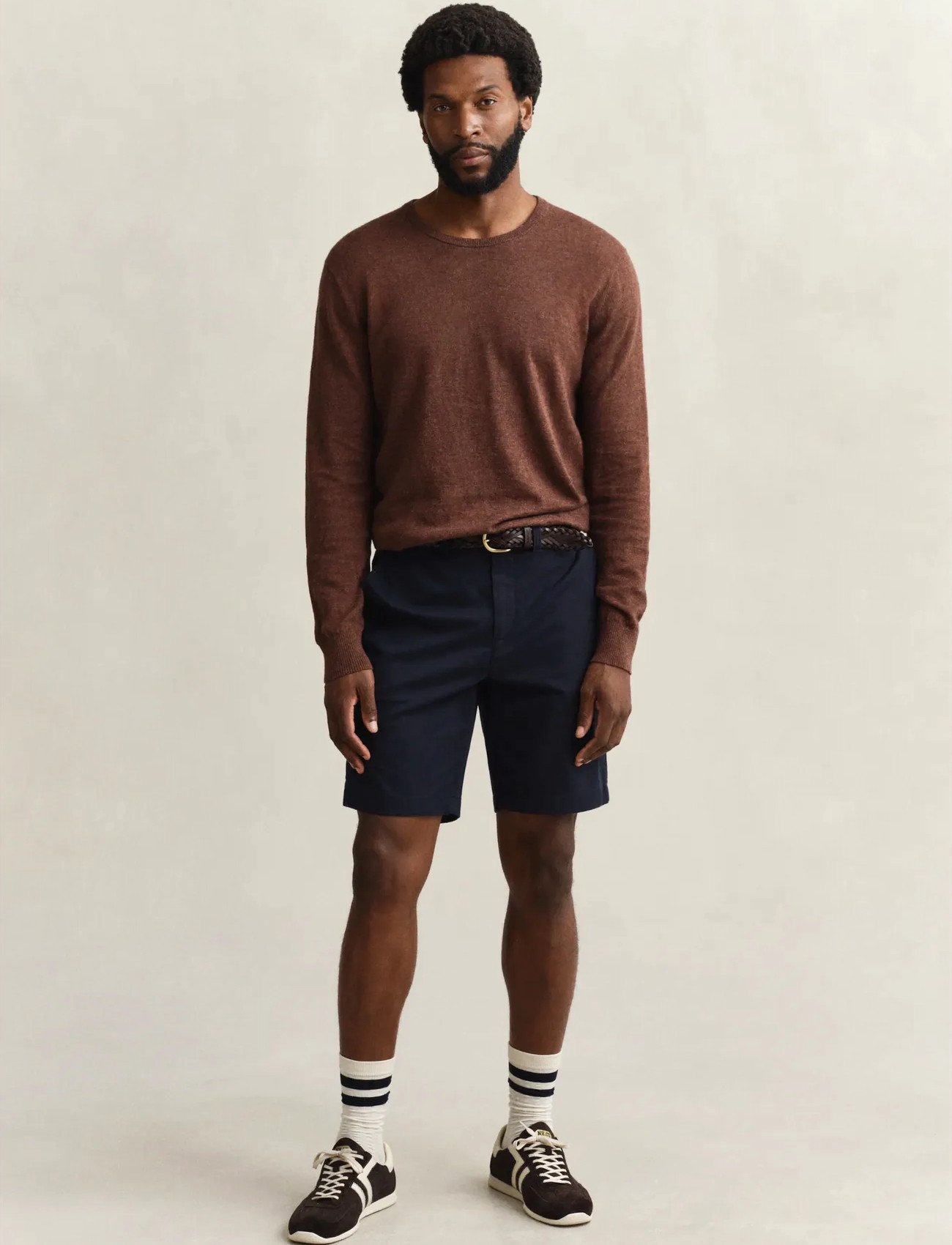 GANT Reg Classic Chino Shorts, 29, Navy, Shorts > Chinoshorts, Herre