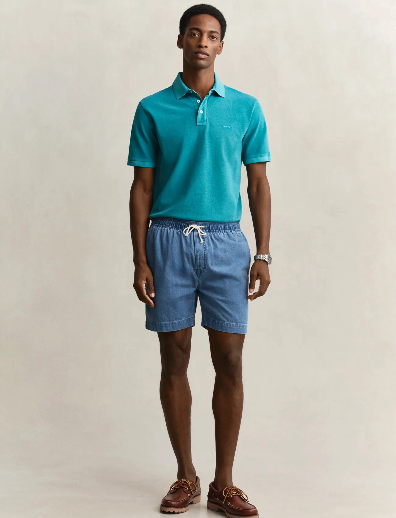 GANT Reg Denim Ds Shorts, 3XL, Blue, Shorts > Denim Shorts, Herre