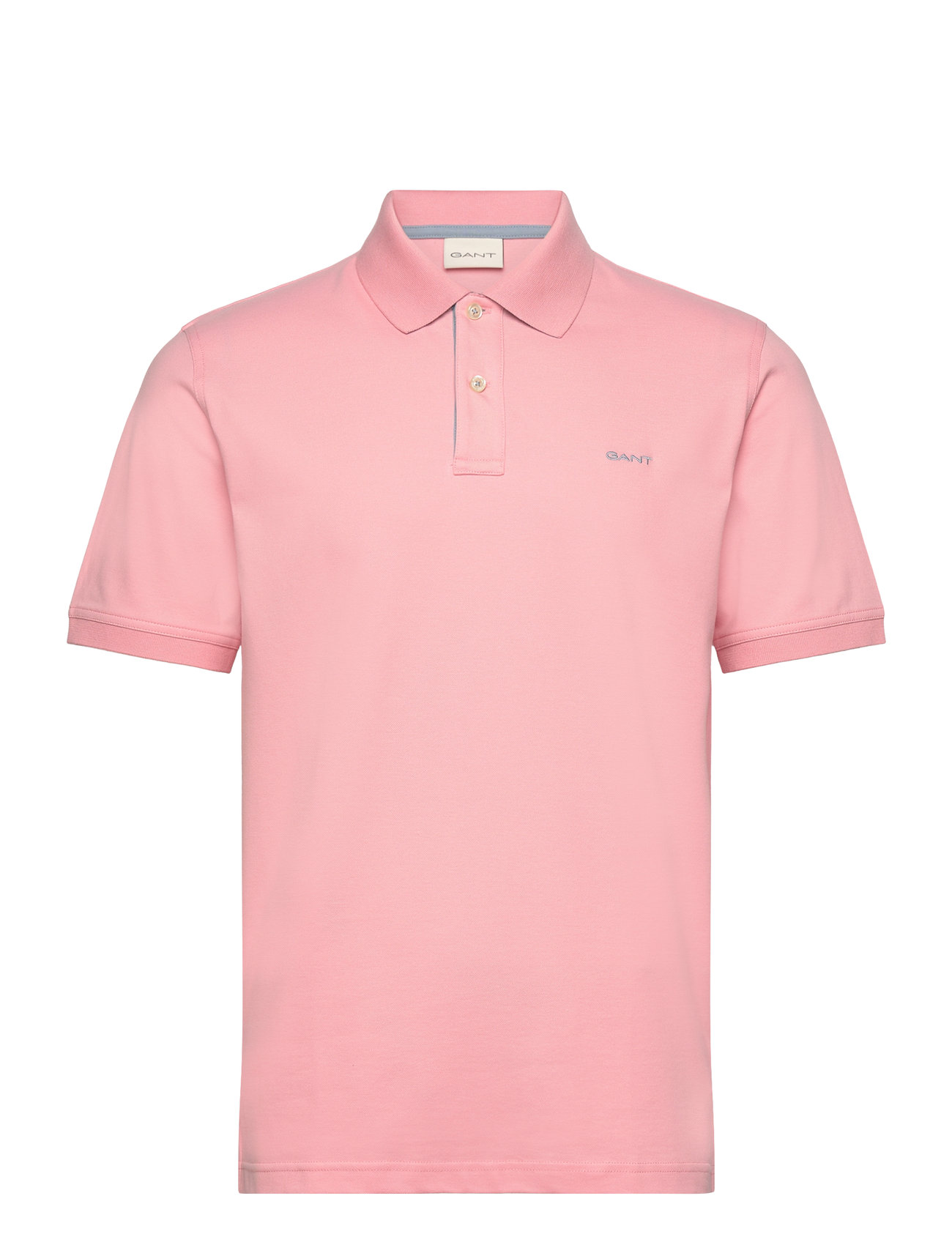 Reg Contrast Pique Ss Polo Pink GANT