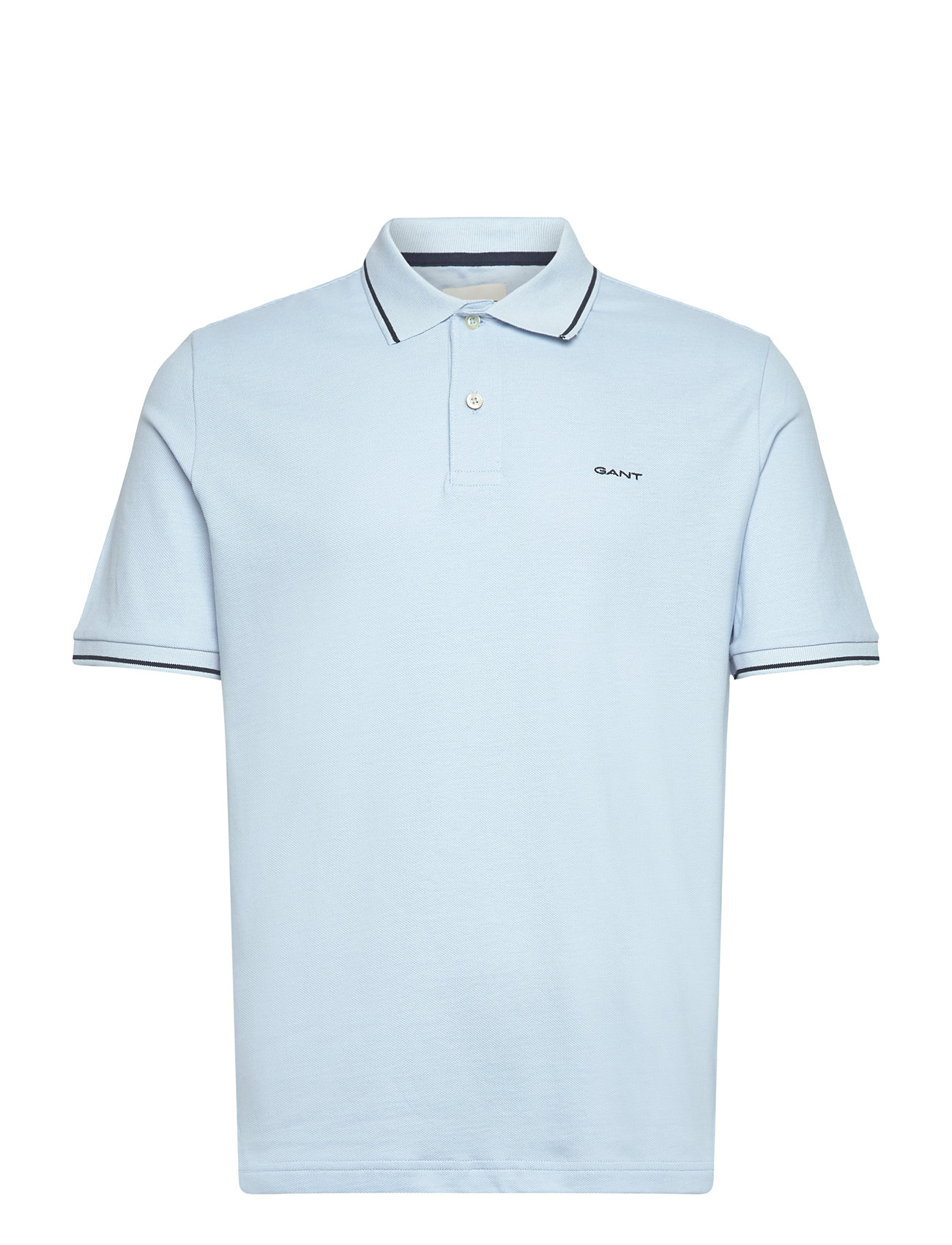 GANT Tipping Ss Pique Polo Blau - XXXL - Herren
