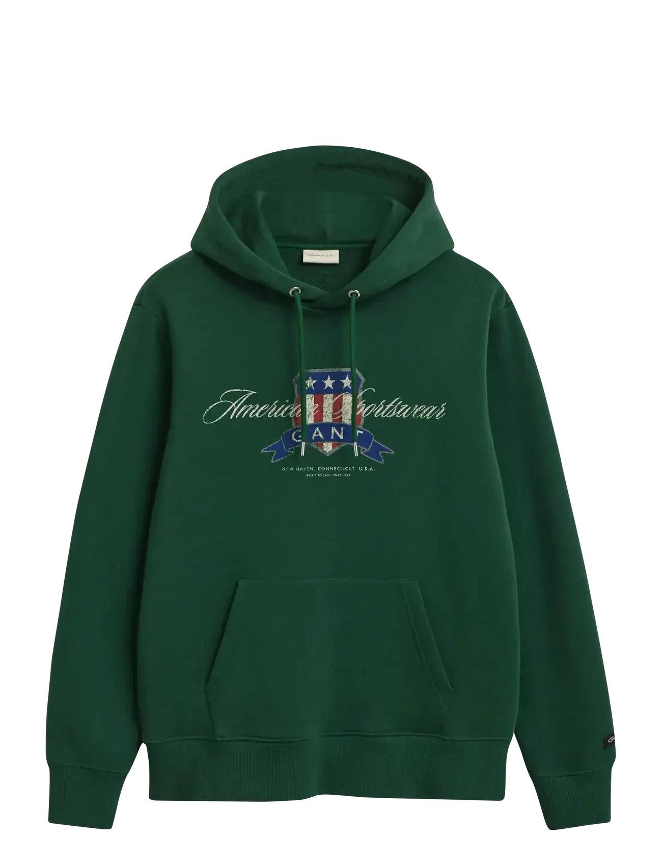 GANT Graphic Hoodie Grün - L - Herren