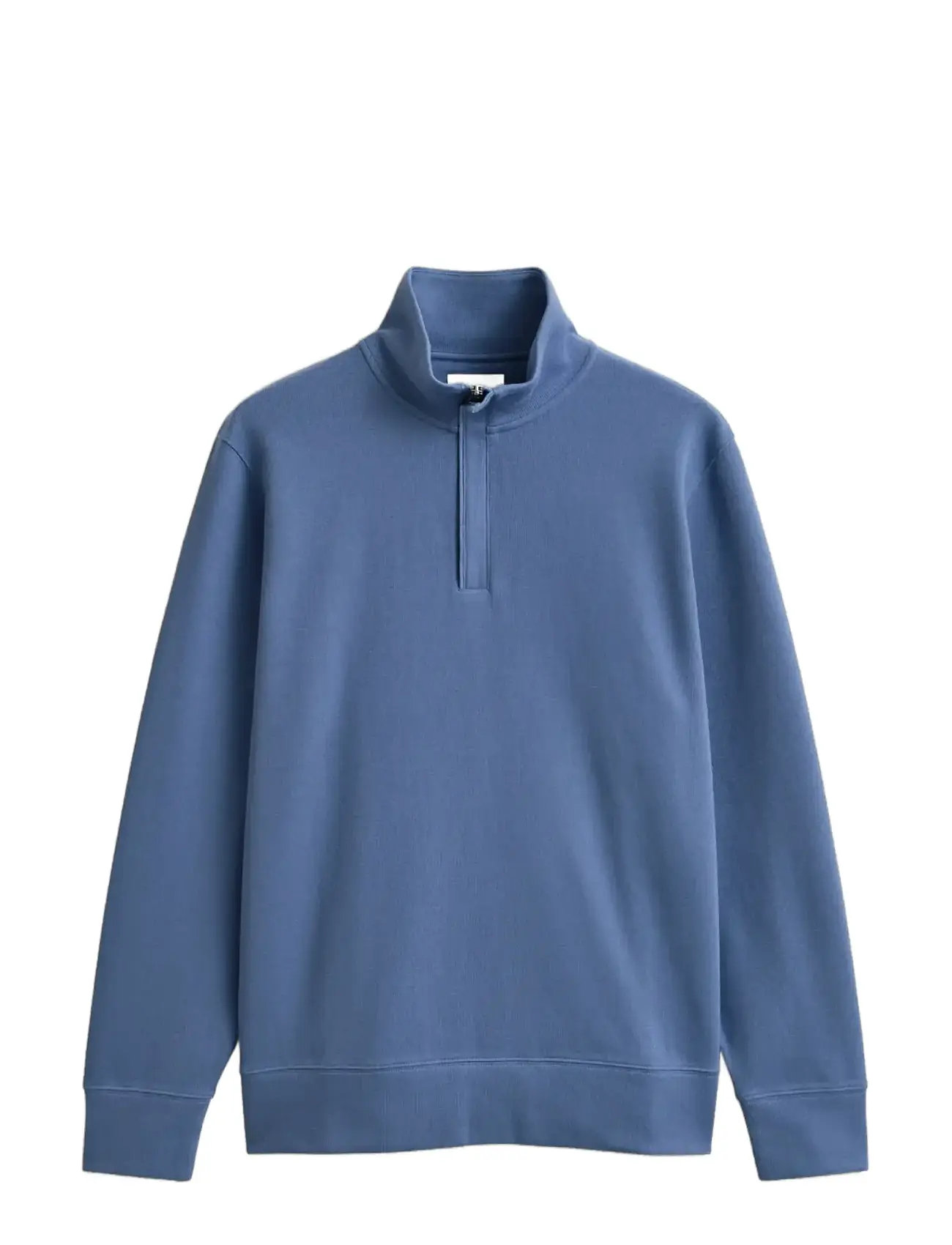 GANT Light Sacker Half Zip, 3XL, Blue, Strik > Trøjer Med Halv Lynlås, Herre