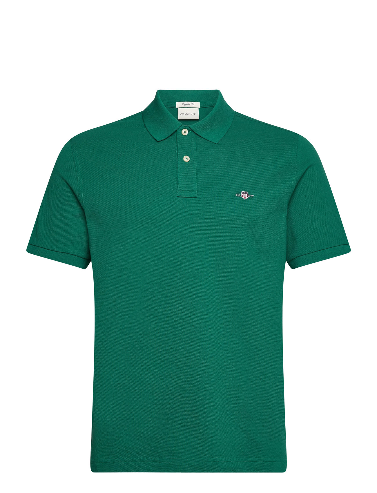 Reg Shield Ss Pique Polo Green GANT 128019