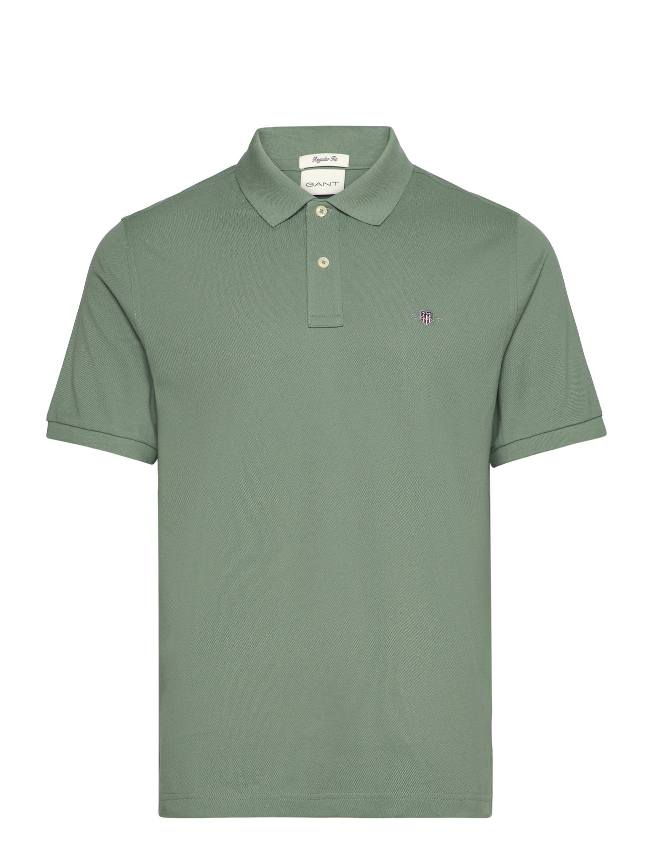 Reg Shield Ss Pique Polo Green GANT 128020
