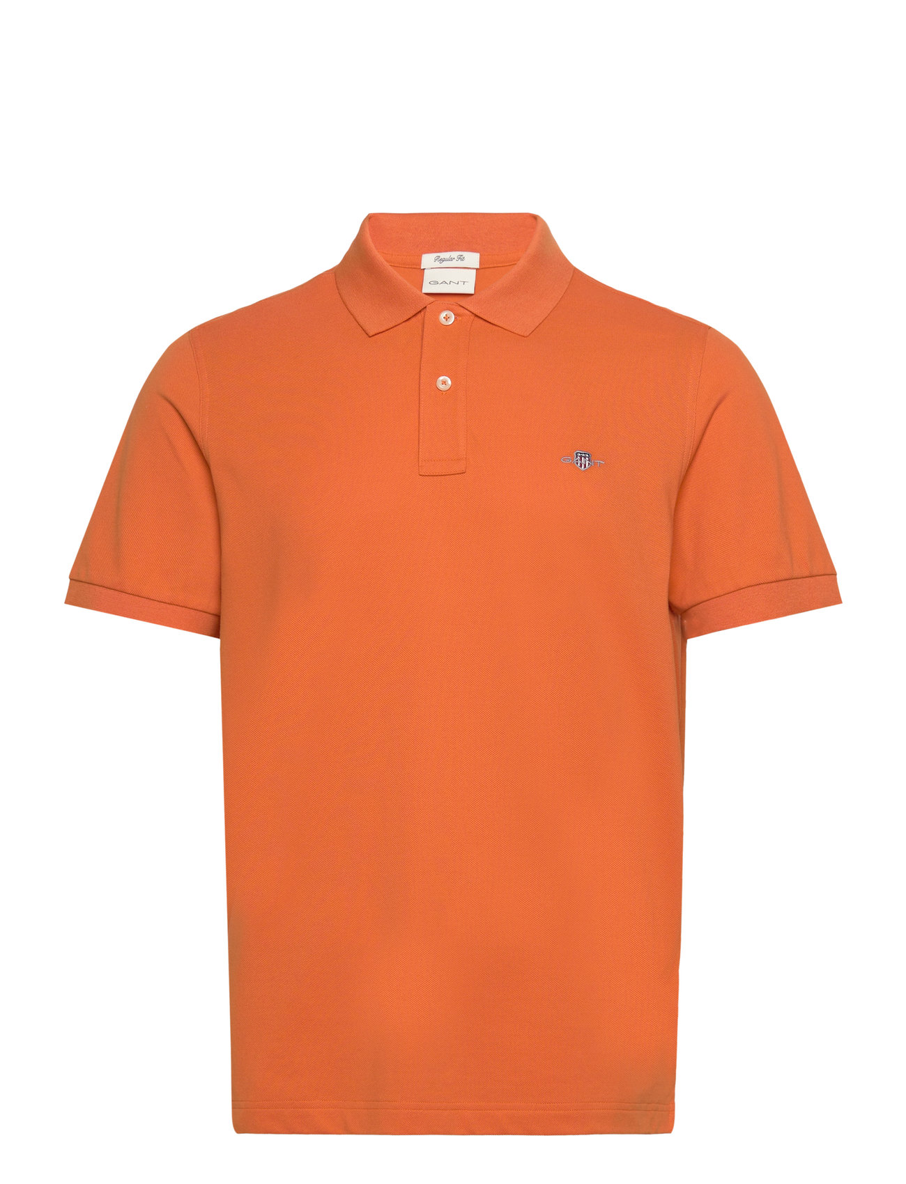 Reg Shield Ss Pique Polo Orange GANT 128023