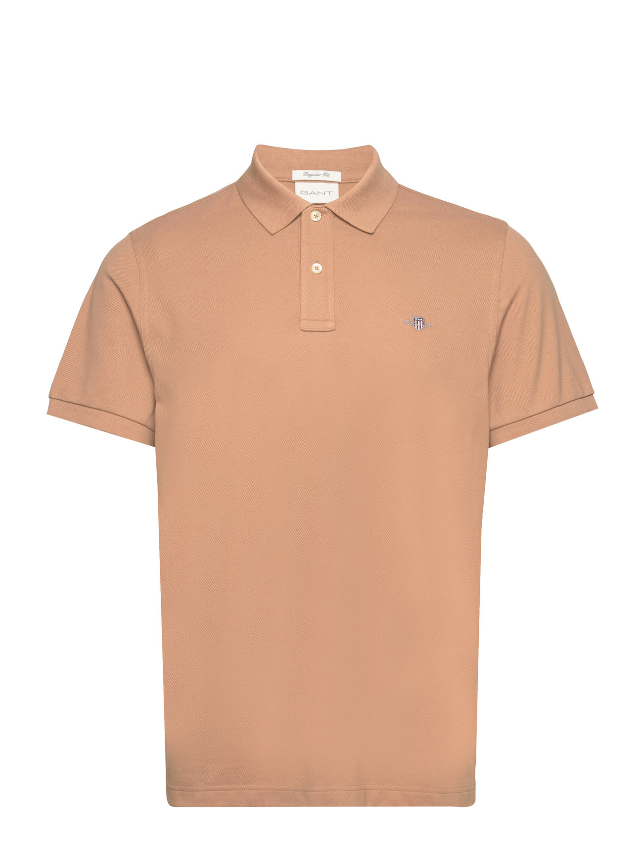 Reg Shield Ss Pique Polo Beige GANT 128016
