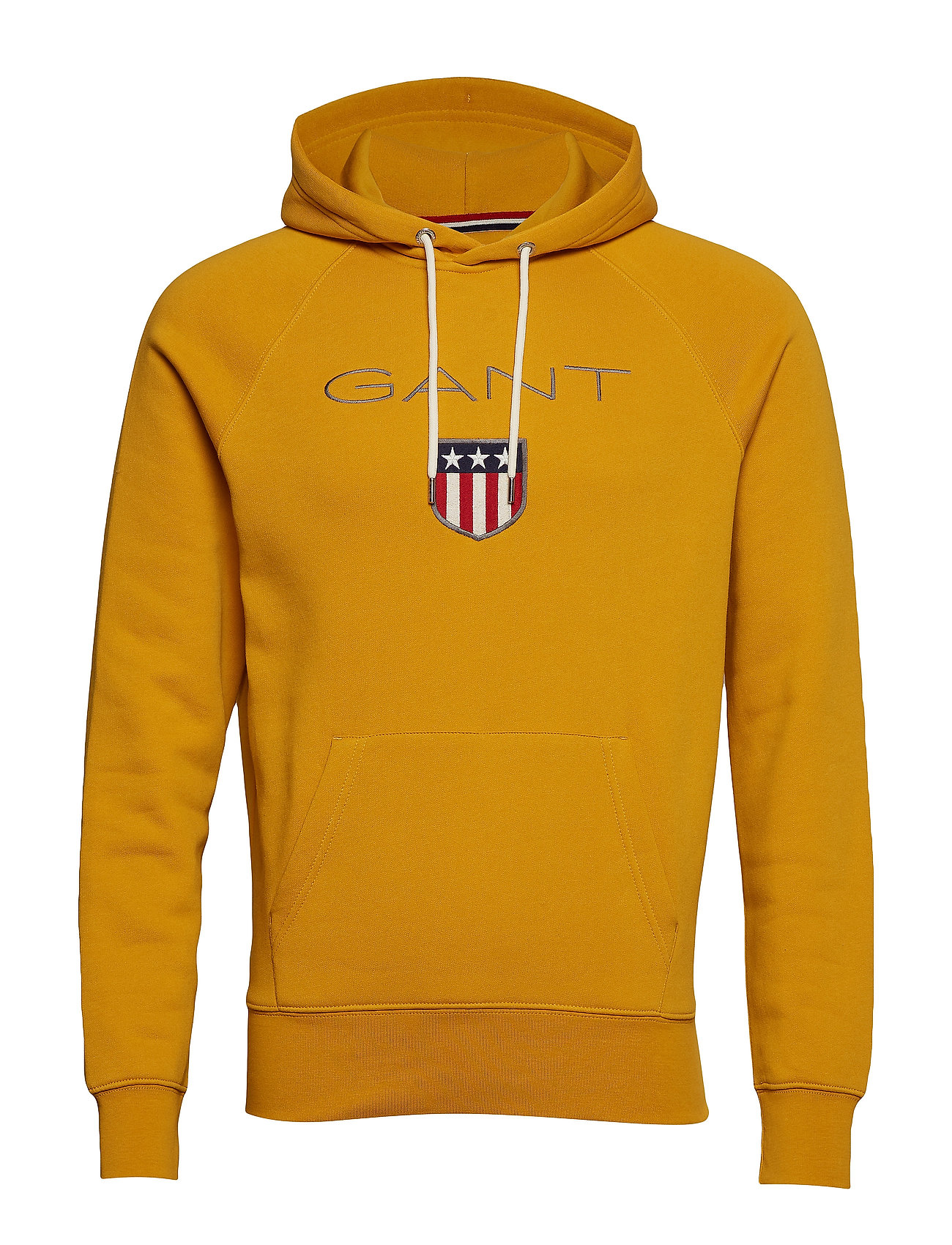 orange gant hoodie