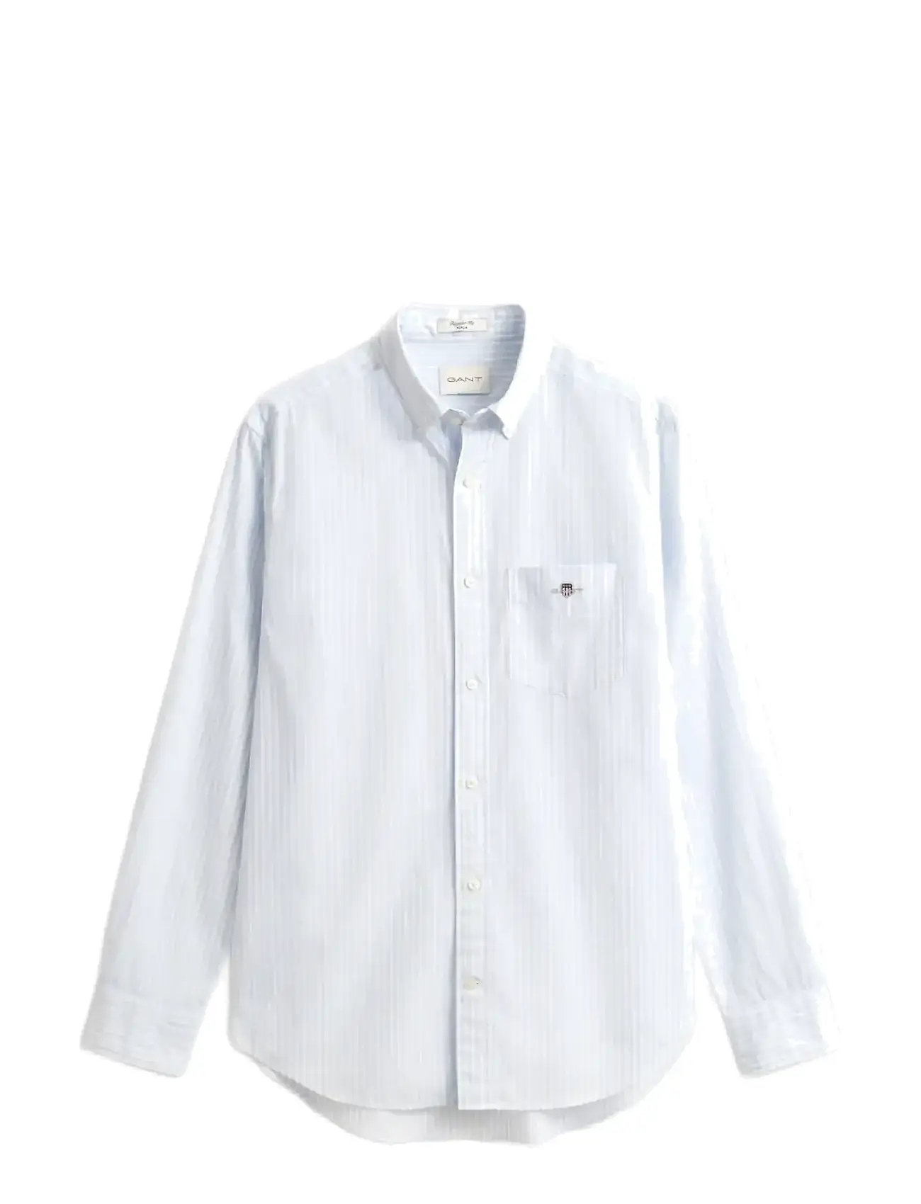 Reg Classic Poplin Stripe Shirt Blue GANT 128033