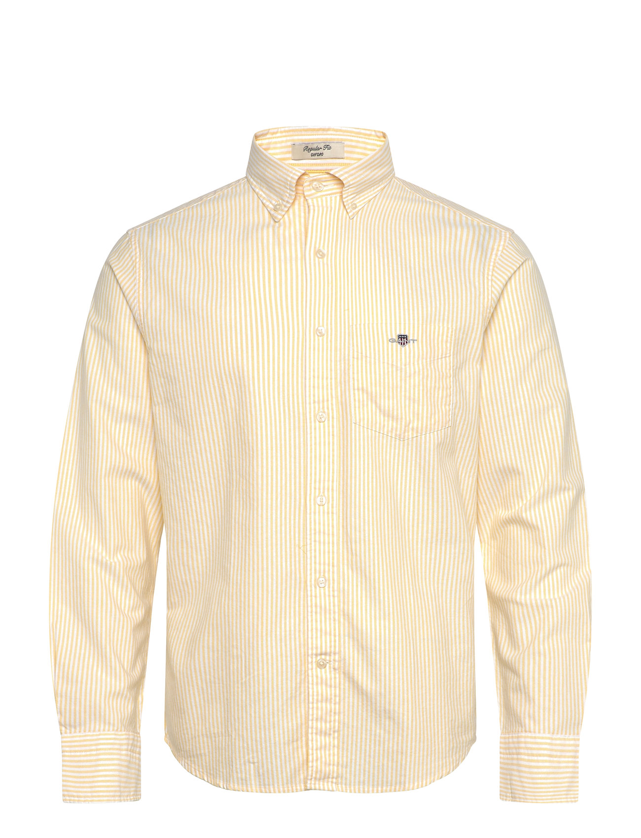 GANT Reg Classic Oxford Stripe Shirt Gul