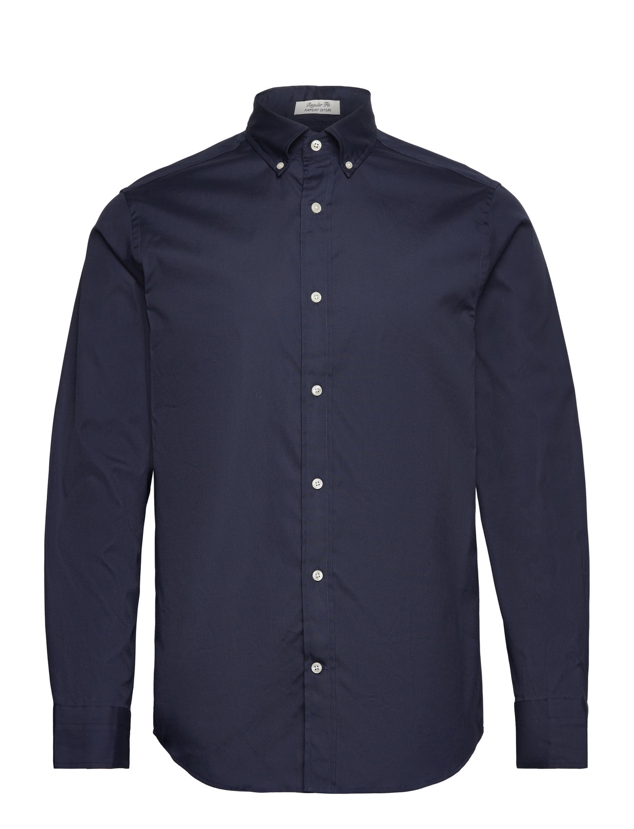 GANT Reg Pinpoint Oxford Shirt Marinblå