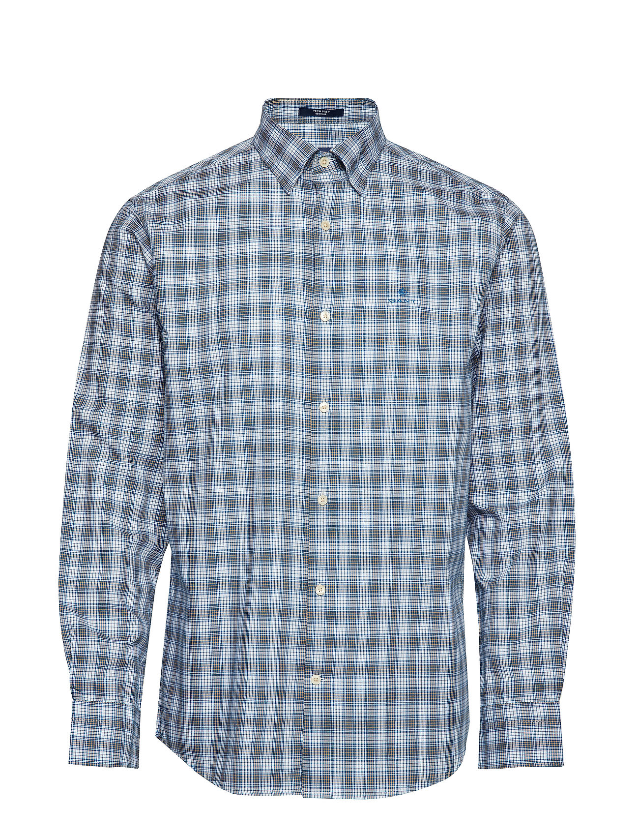 D1 Tp Oxford Plaid Reg Hbd Overhemd Casual Blauw Gant gant kopen in de aanbieding D1 Tp Oxford Plaid Reg Hbd Overhemd Casual Blauw Gant gant kopen in de aanbieding