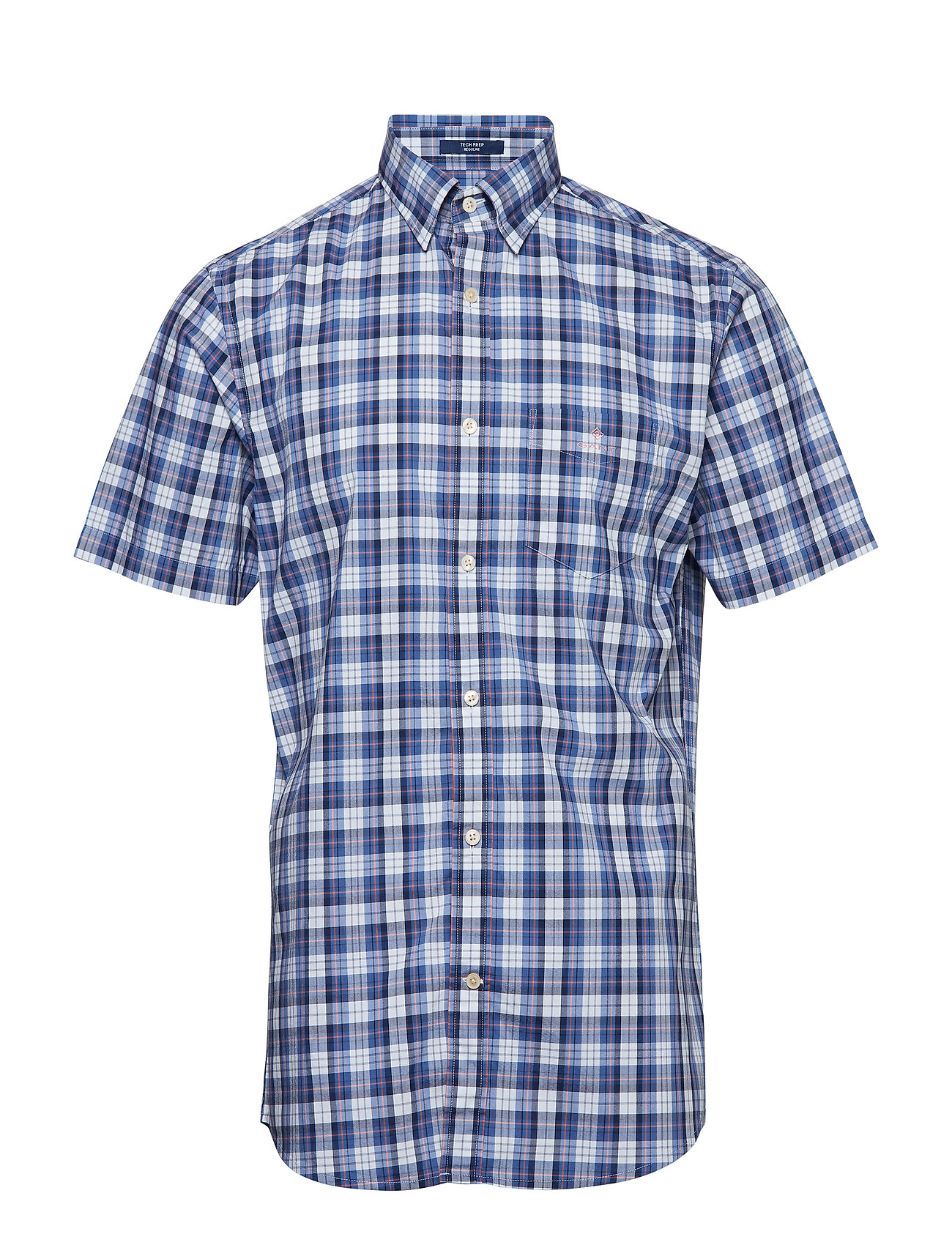 O2 Tp Broadcloth Check Reg Hbd Ss Overhemd Met Korte Mouwen Blauw Gant gant kopen in de aanbieding O2 Tp Broadcloth Check Reg Hbd Ss Overhemd Met Korte Mouwen Blauw Gant gant kopen in de aanbieding