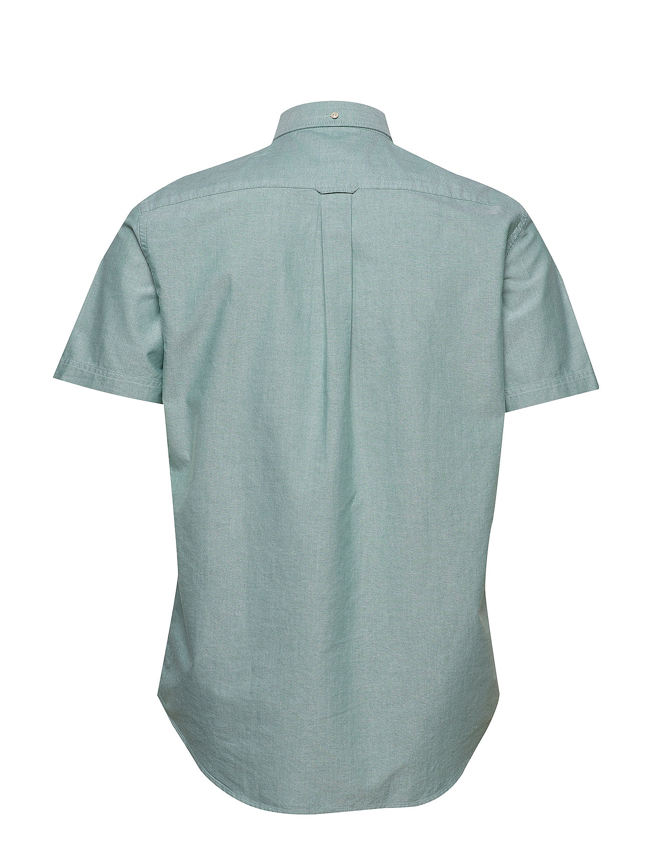 æstetisk tack butiksindehaveren GANT kortærmede skjorter – Reg Oxford Shirt Ss Bd Kortærmet Skjorte Grøn  GANT til herre i Blå - Pashion.dk